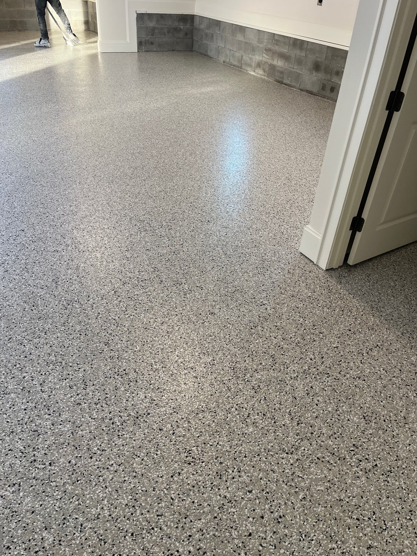 Garage Floor Coating using Cabin Fever by My Garage Floor Guys