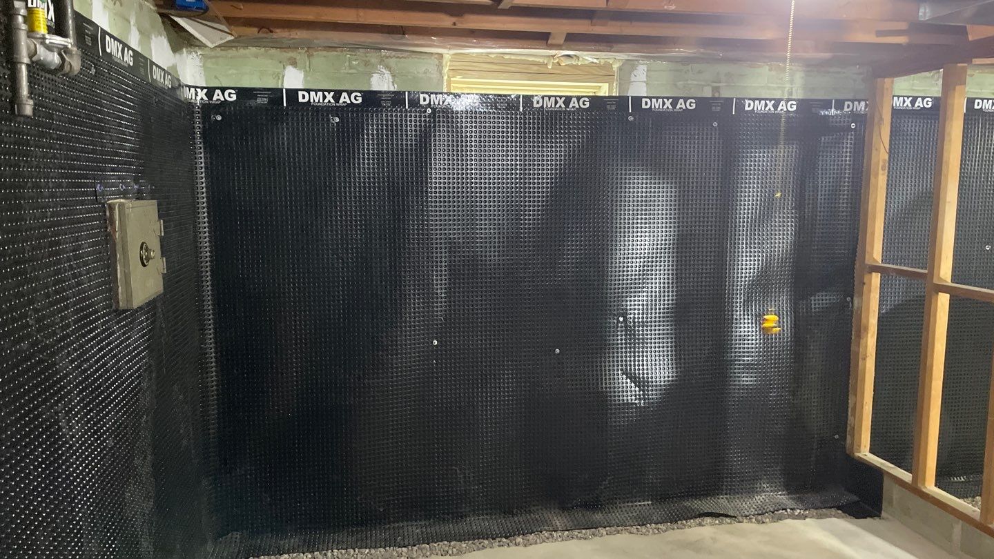 Interior Drain Tile & Wall Drainage in Southwest Minneapolis by Waterproofing Northeast