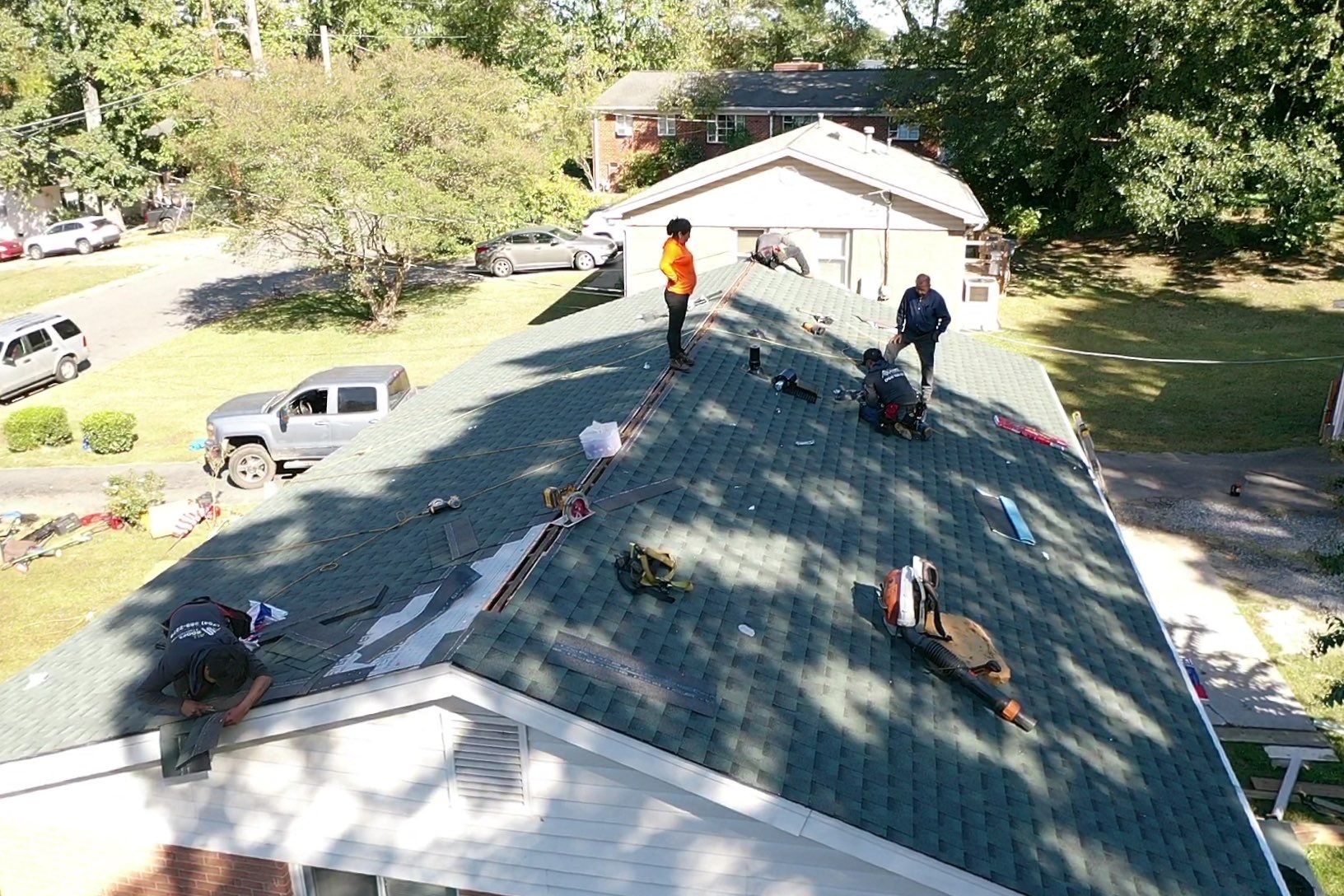 Project in Charlotte by ALL ROOFS & CONS.