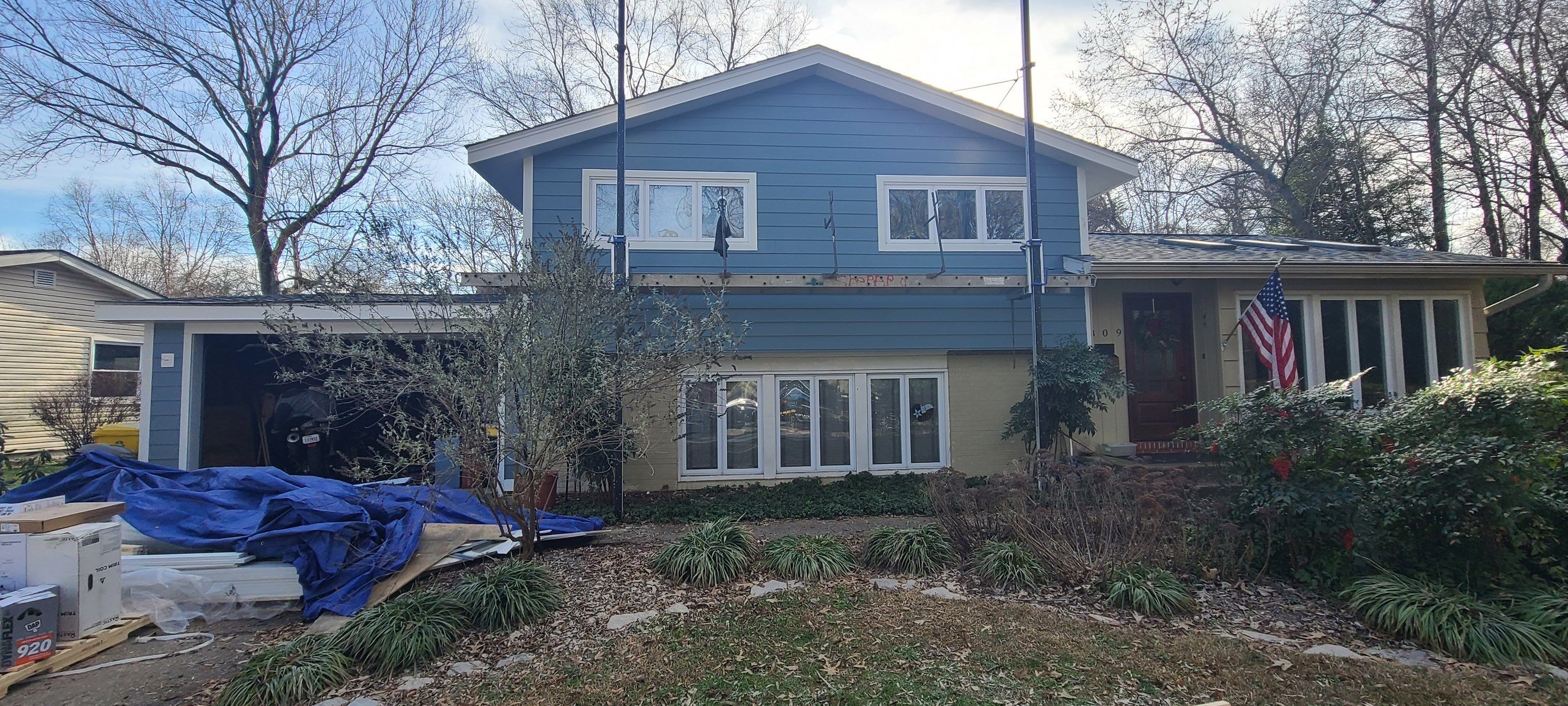 Siding Installation using James Hardie Siding by Window Depot of Annapolis