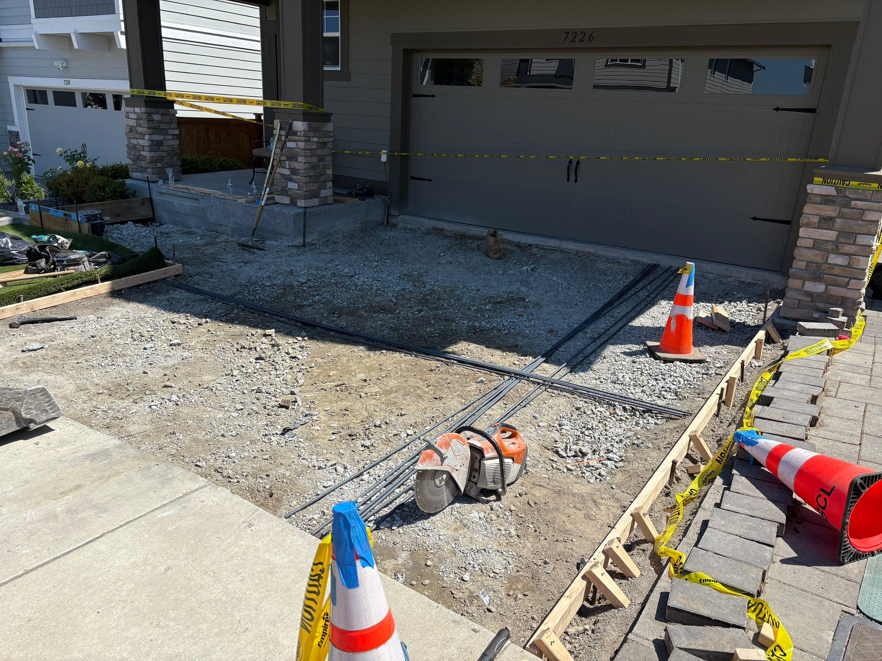 Concrete Driveway Makeover | Snohomish  by Jireh Asphalt & Concrete Inc 