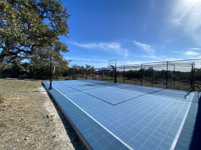 Cox Project - Court and Batting Cage