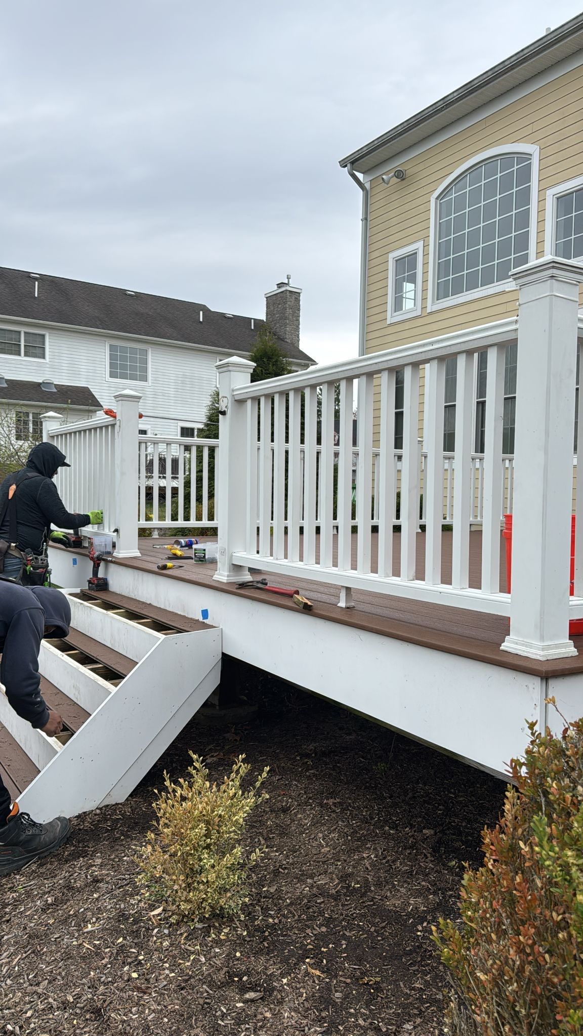 Deck Installation using Trex by Home Concepts Construction