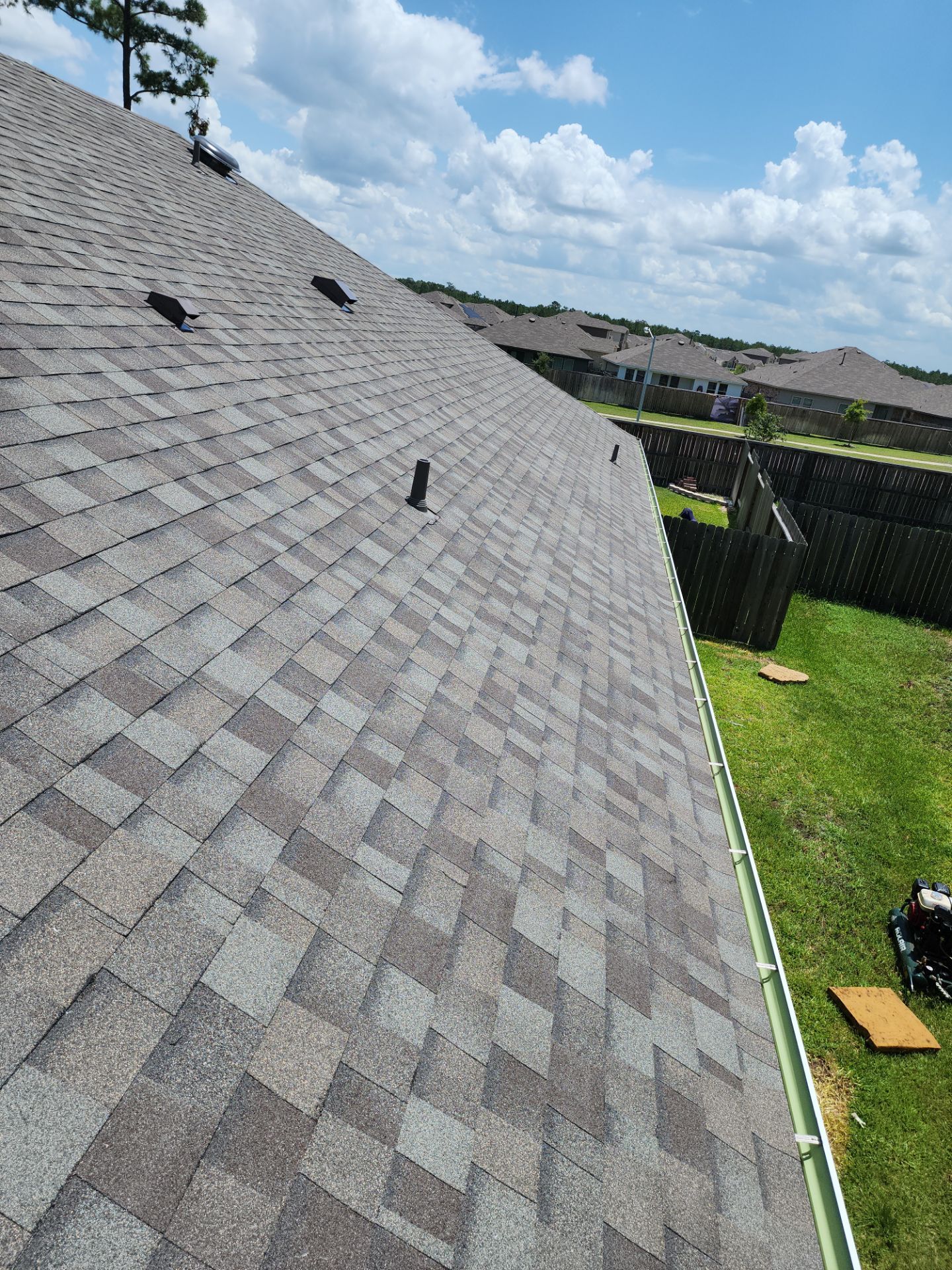 Residential Roofing Installation using Owen's Corning Duration (Lifetime) Shingles by Roof Repair Company
