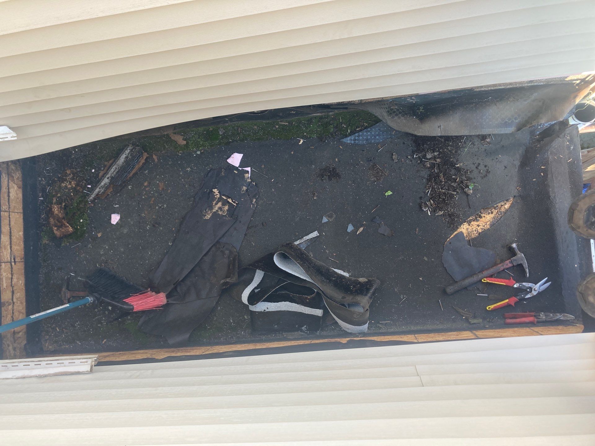 Back Wall Siding Replacement & Breezeway Roof. by Philadelphia Quality Roofing