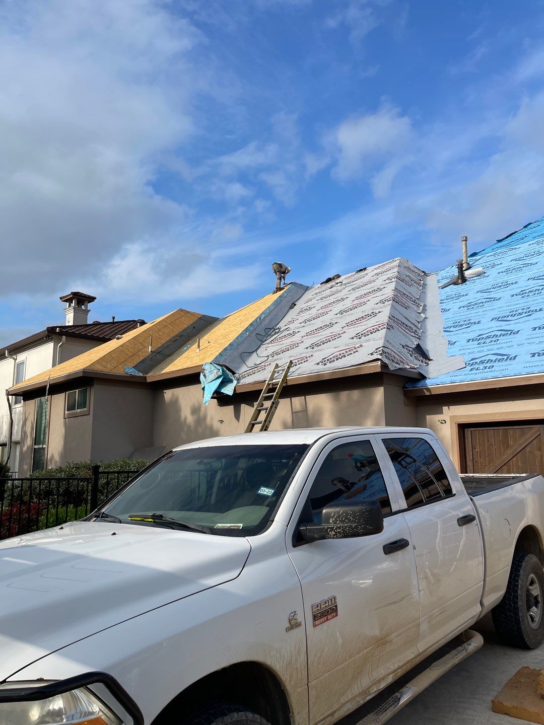 Roof Replacement using Davinci Bell Slate Shingles by Elite Roofing LLC