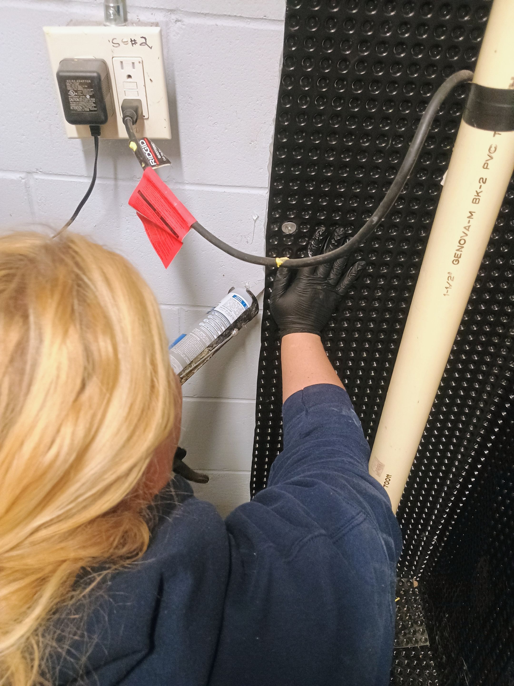 Depressurizing Denny's Basement Wall by Waterproofing Northeast