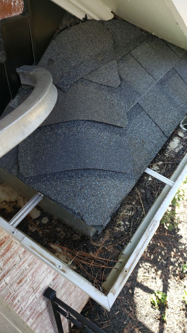 Gutter Cleaning using water by Power Wash Masters LLC