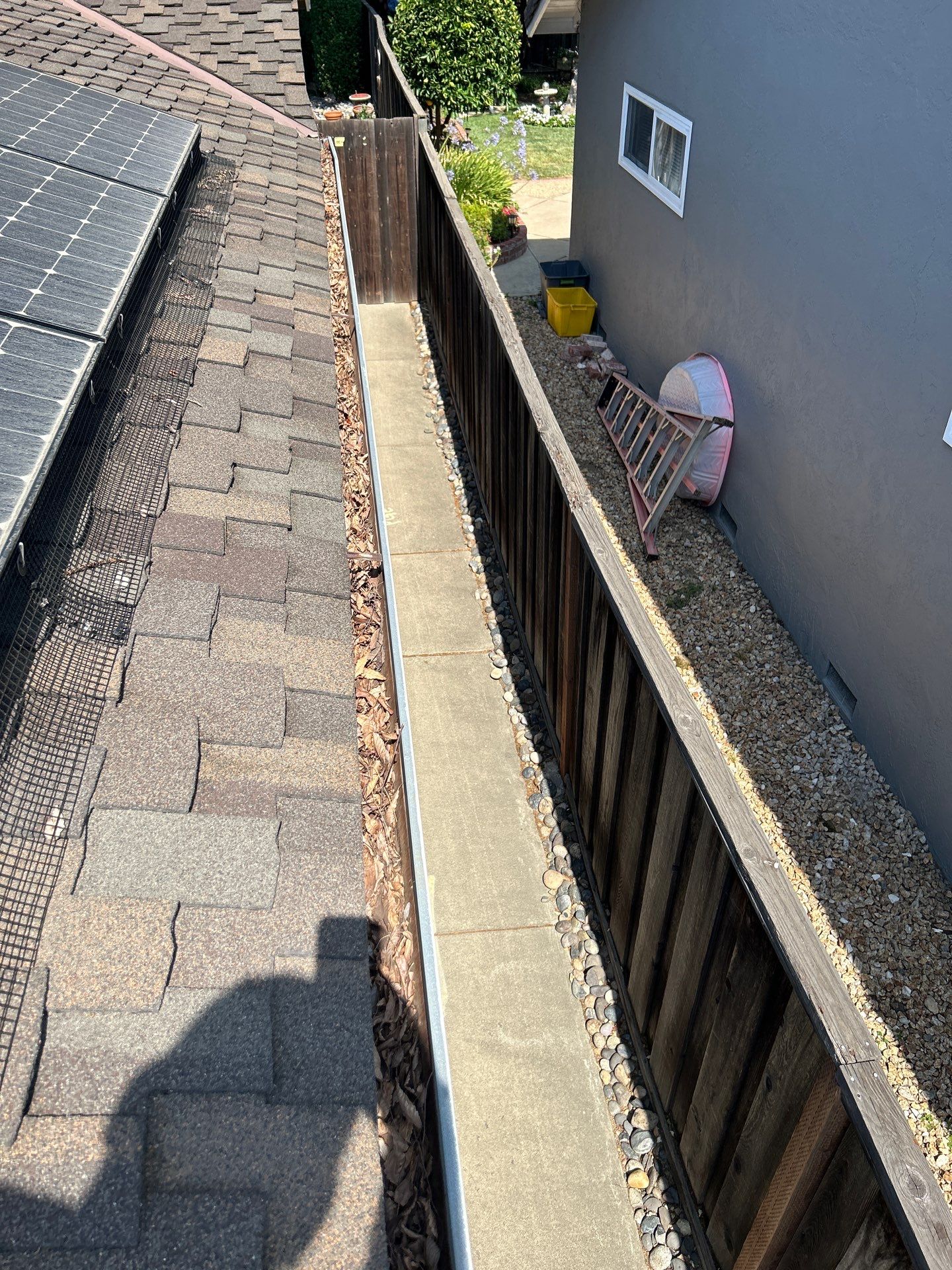 Solar Panel Critter Guard Installation by All One Solar Shine