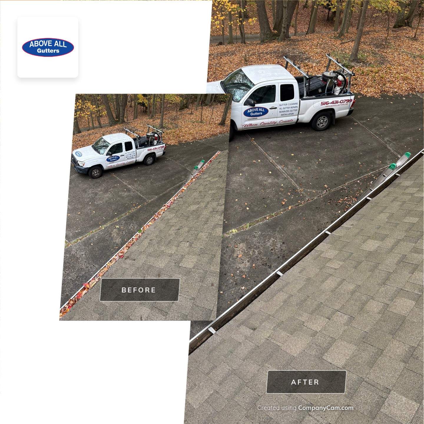 Stony Brook High-Rise Gutter Cleaning Project π β¨ by Above All Gutters