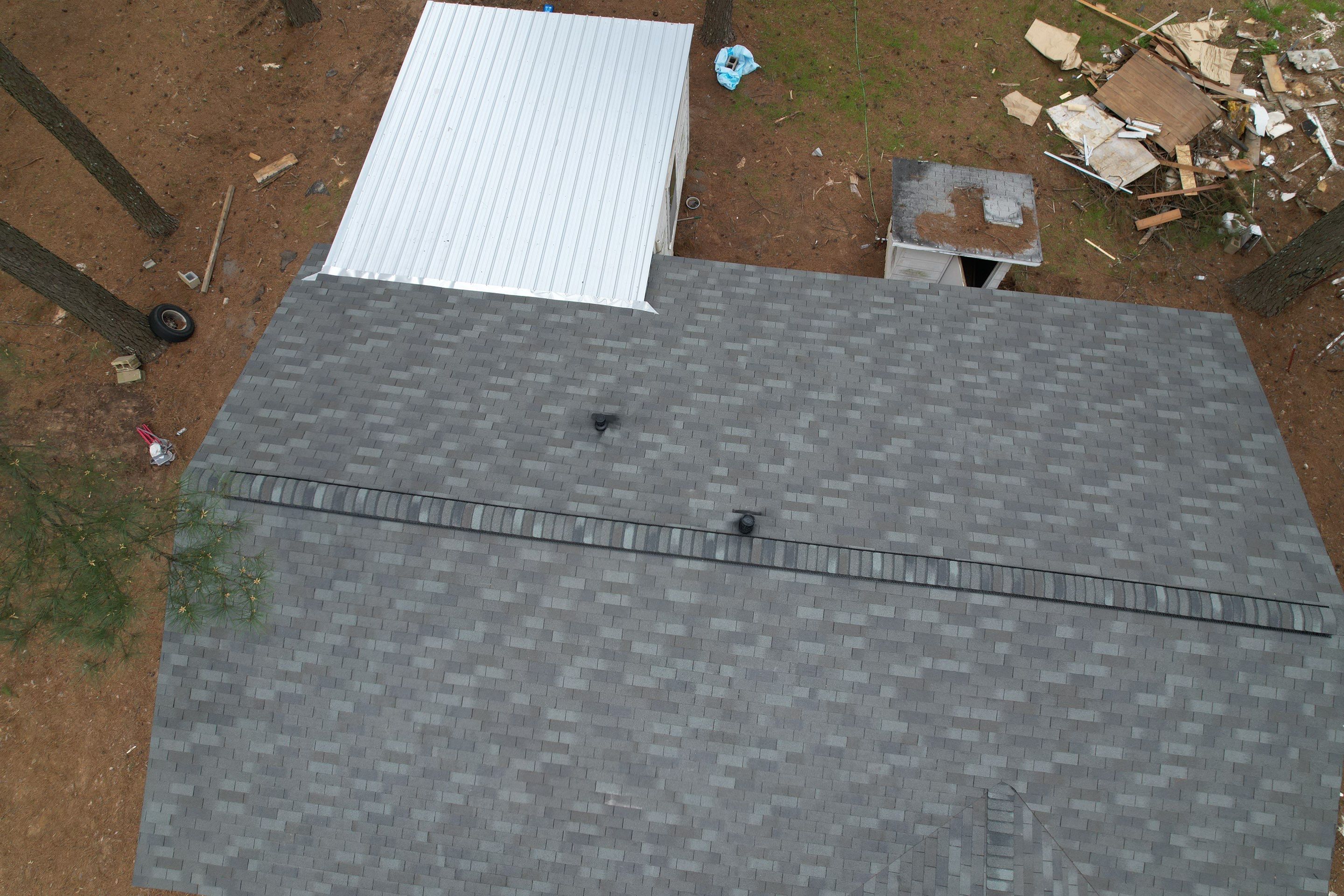 Residential Shingle Reroof using Certainteed Landmark 3-Tab by Hostetler Roofing