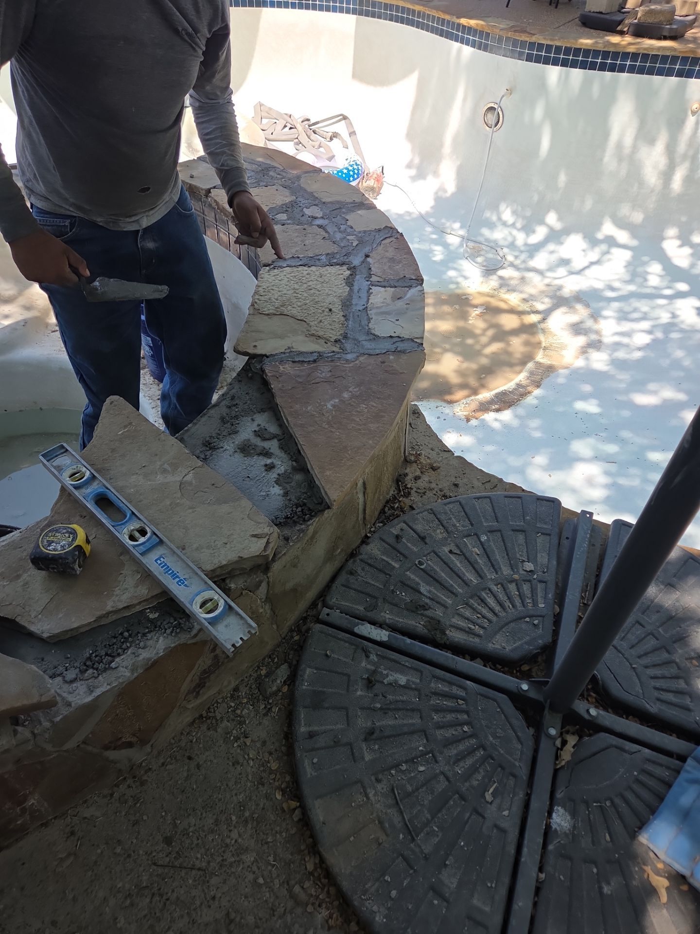 Mansfield Spa Masonry by Sink or Swim Pools