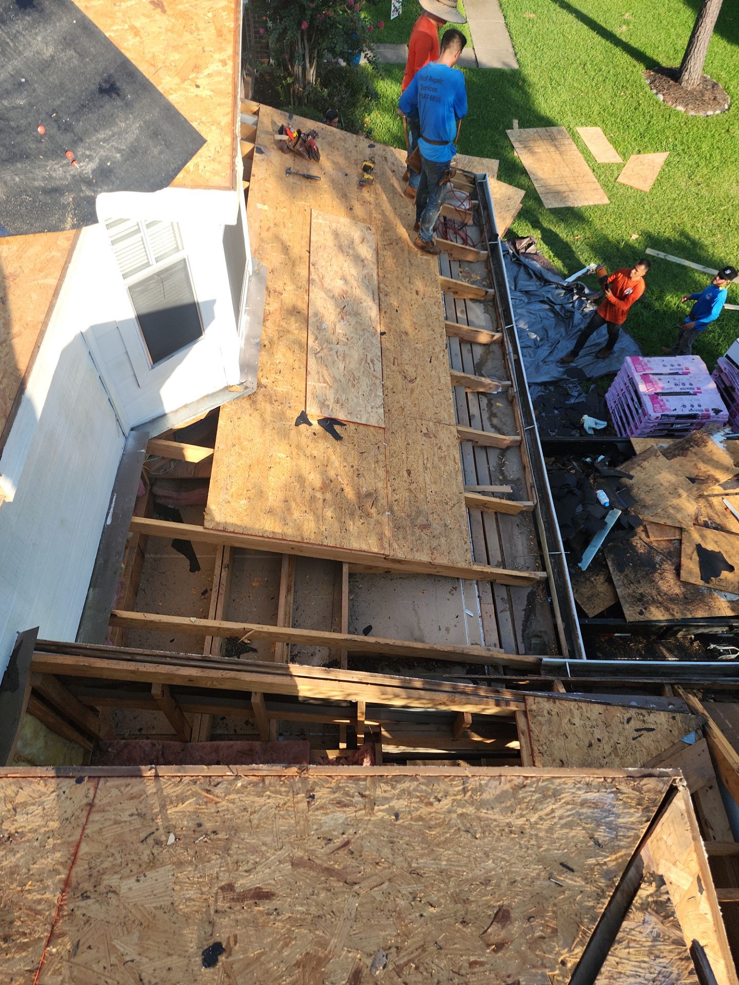 Residential Roofing Repair using Owen's Corning Duration (Lifetime) Shingles by Roof Repair Company