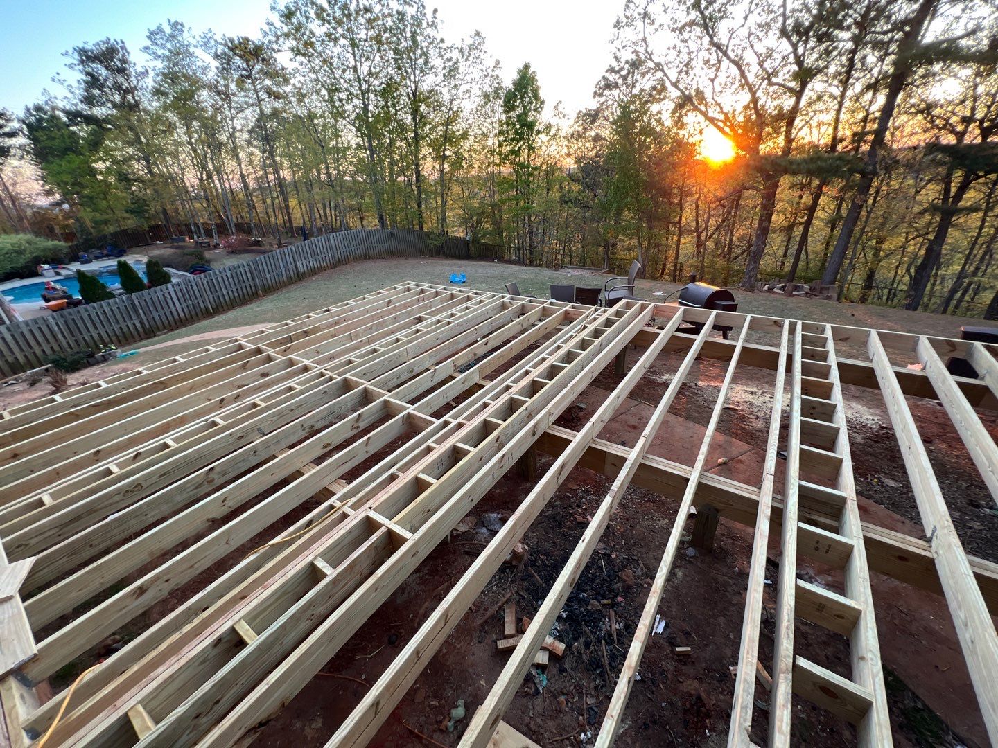 Scout Ridge - Deck Installation  by Pillar and Pine