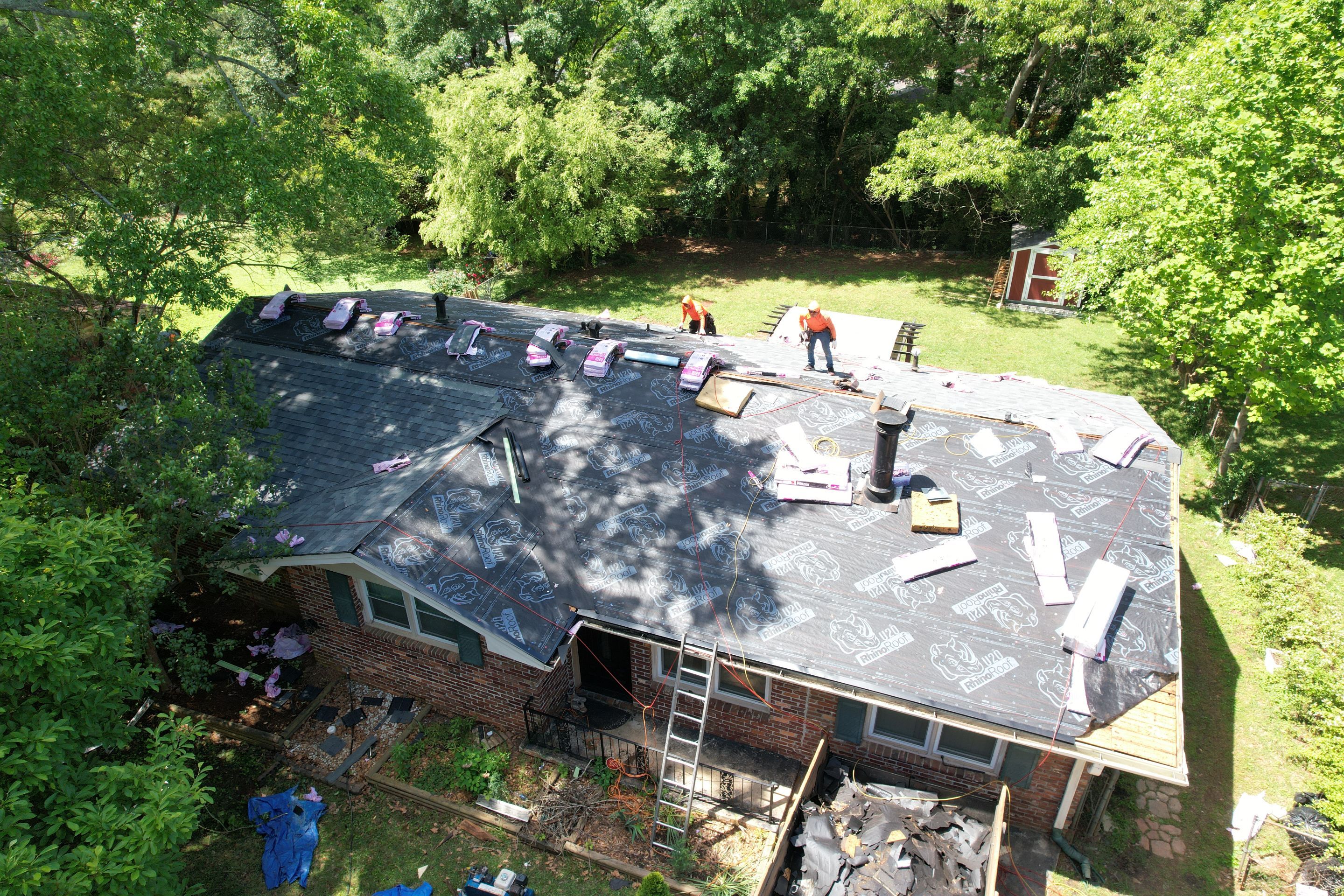 Residential Roofing Installation using Owens Corning by Inspector Roofing and Restoration