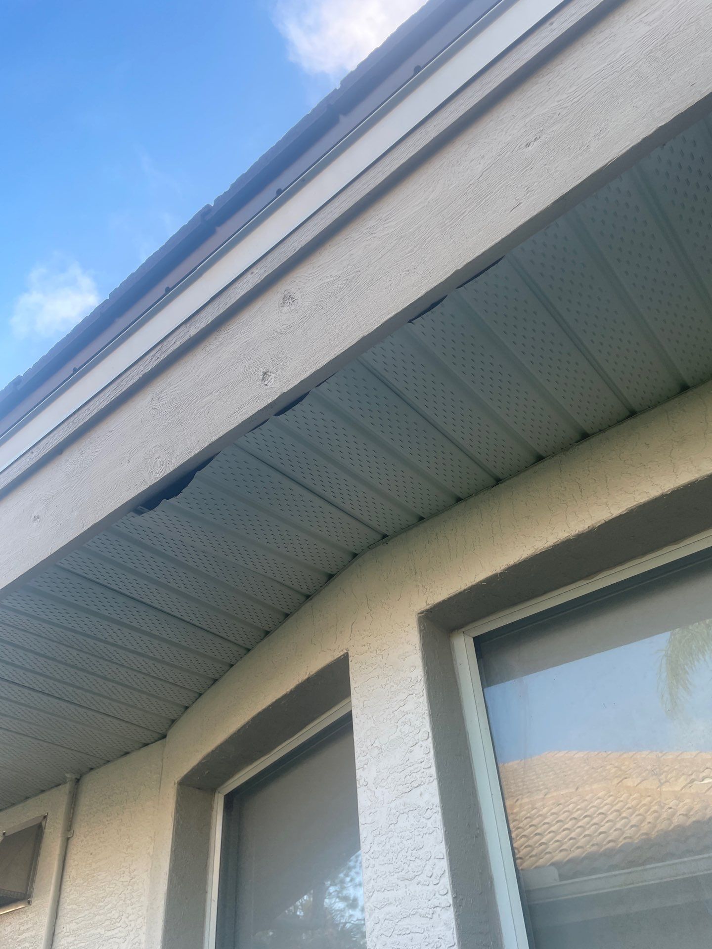 6-inch K-style Gutters with New Splash Guard in Bonita Spring FL by Gutter Professors