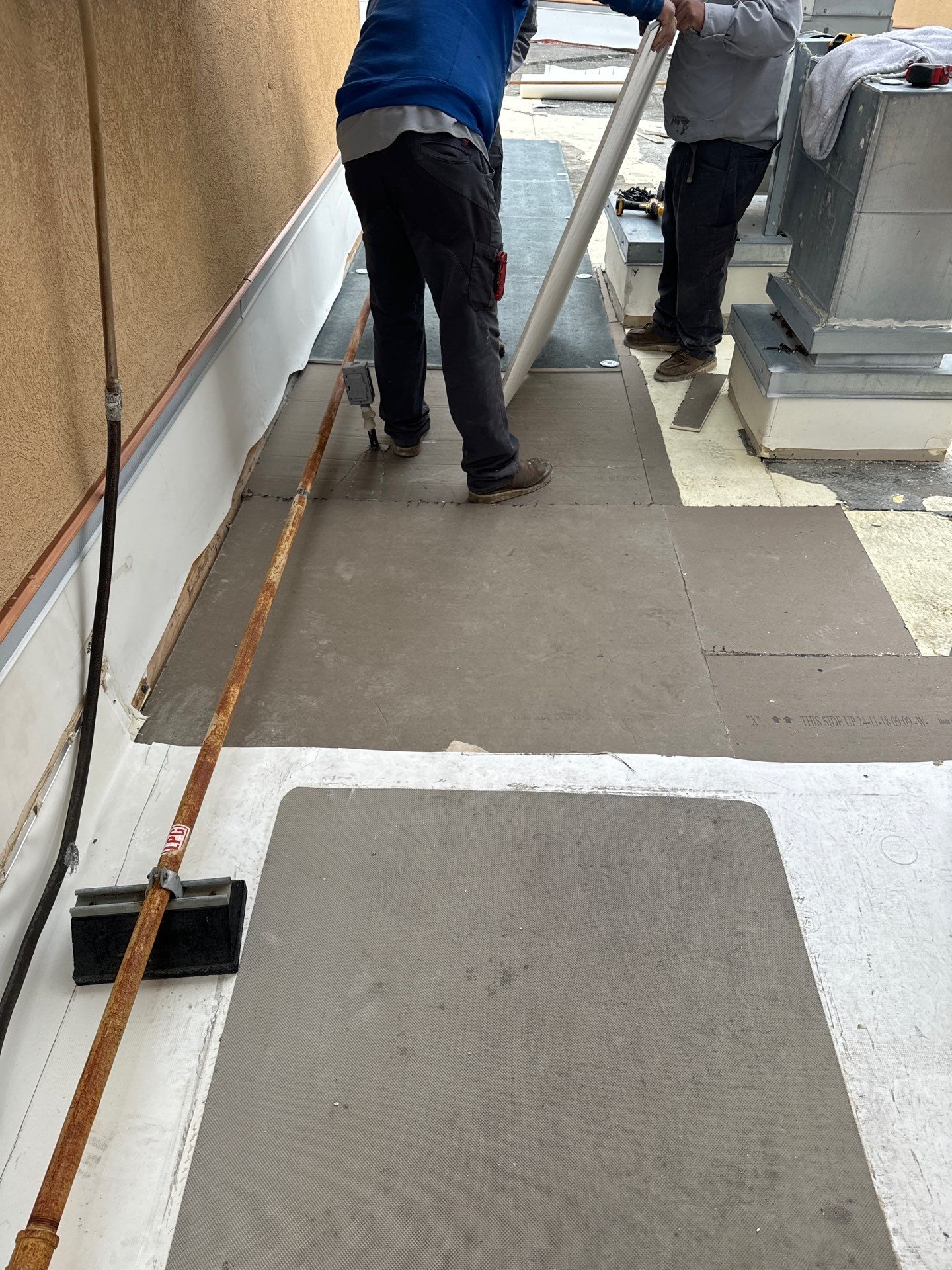 Commercial Roof Restoration by Grandmark Service Company