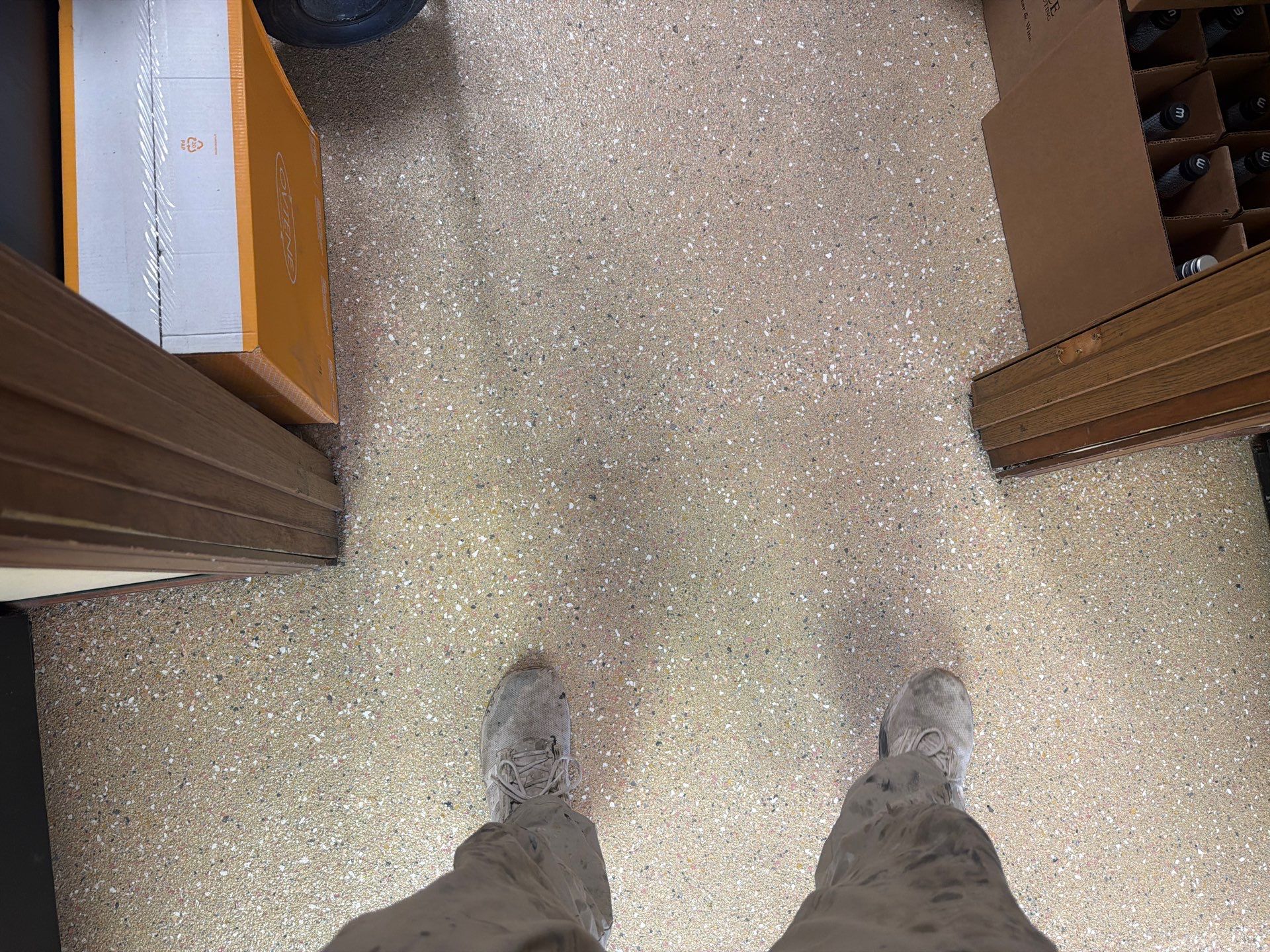 Epoxy Flooring Installation – Downtown Muskegon Commercial Space by Gordon Painting