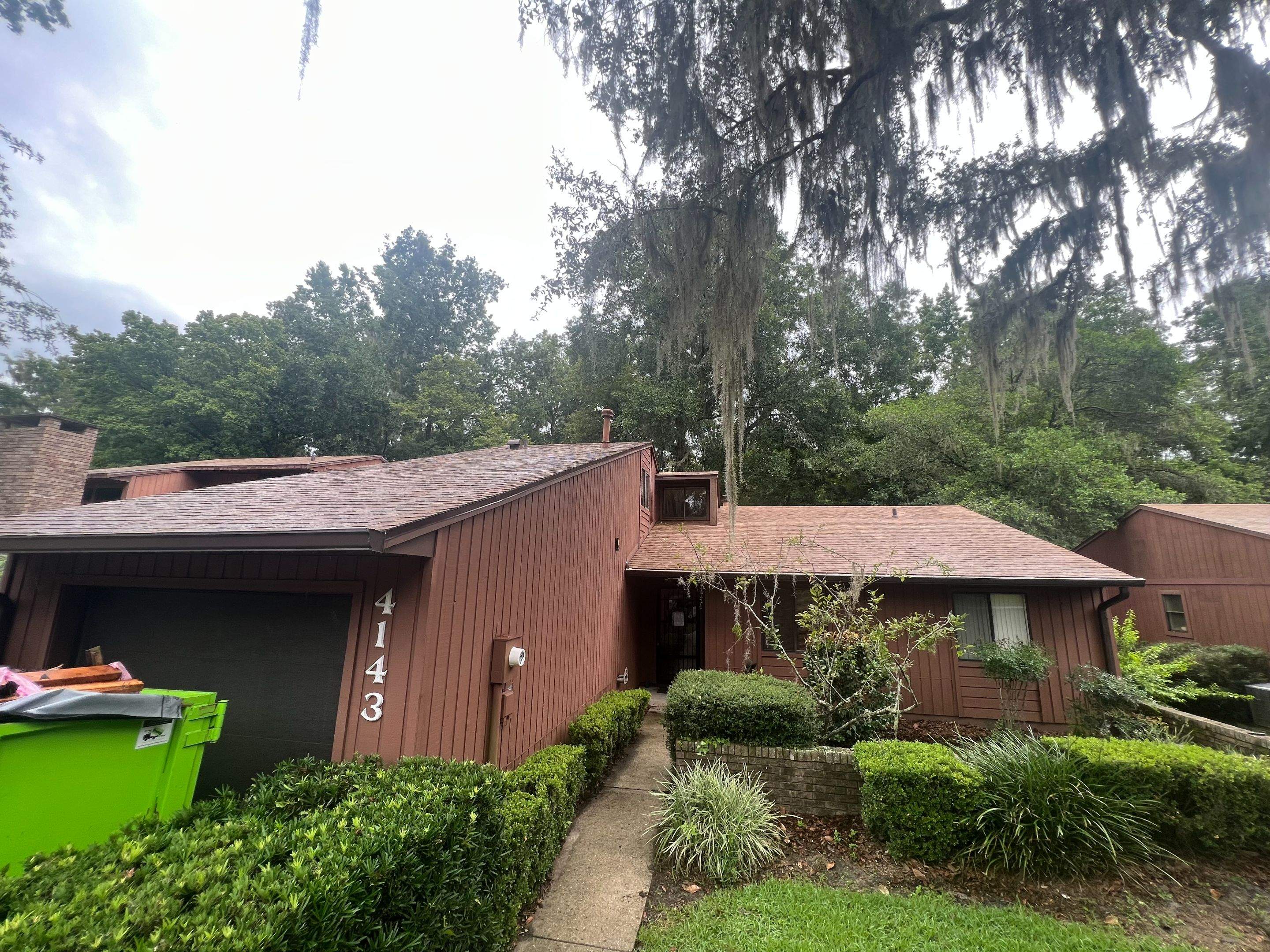 Townhouse Reroof in Gainesville, Florida by Brehm Roofing