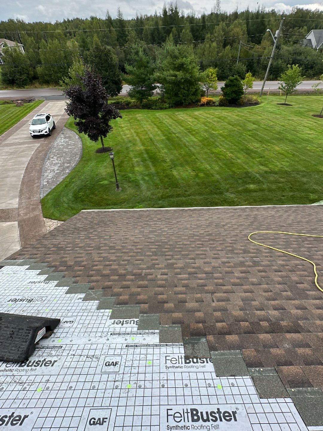 Residential Roofing Installation using Asphalt GAF HDZ by Artisan Roofing & Home Improvements Inc.