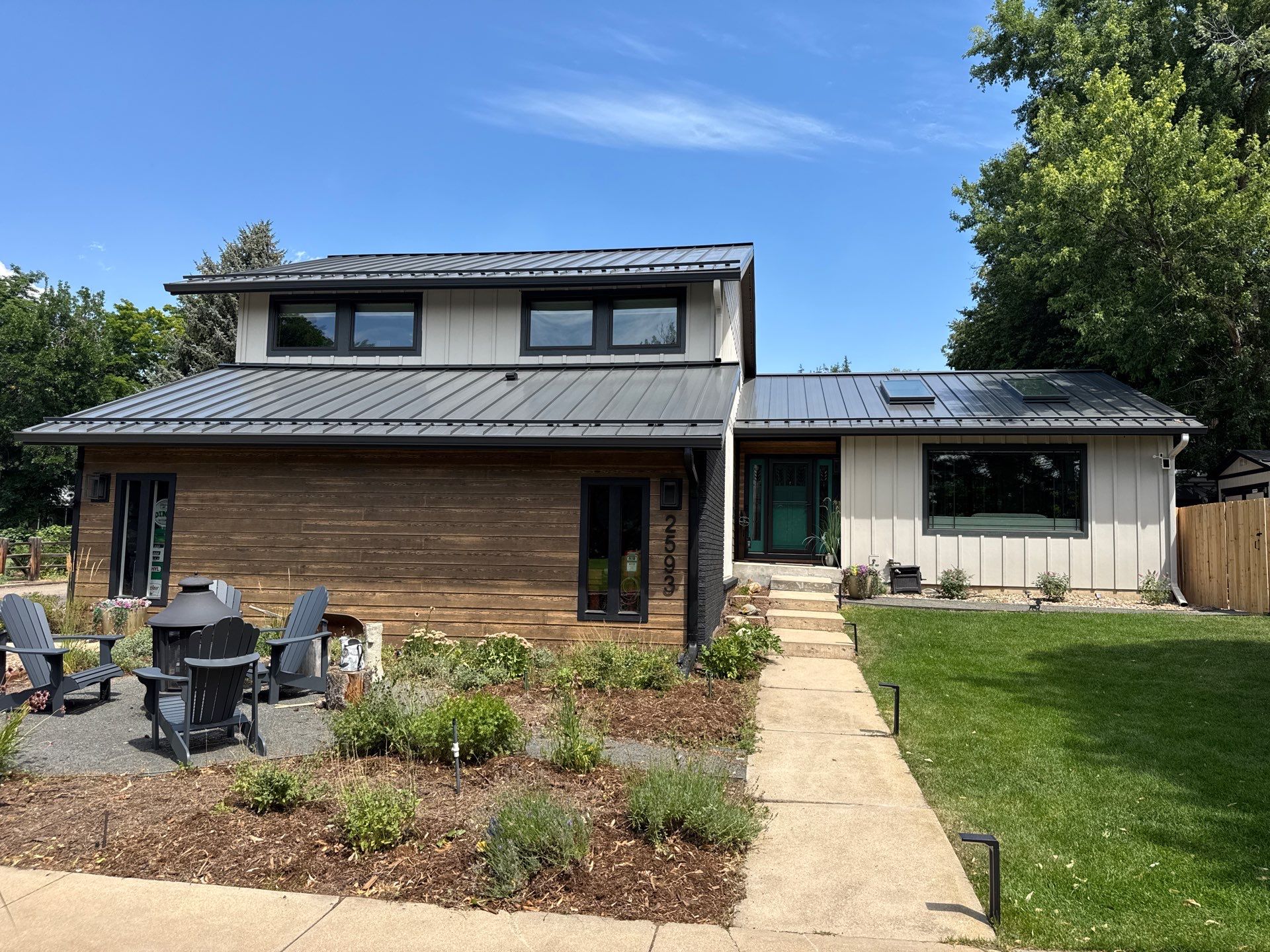 James Hardie Model Home by Ideal Siding Boulder