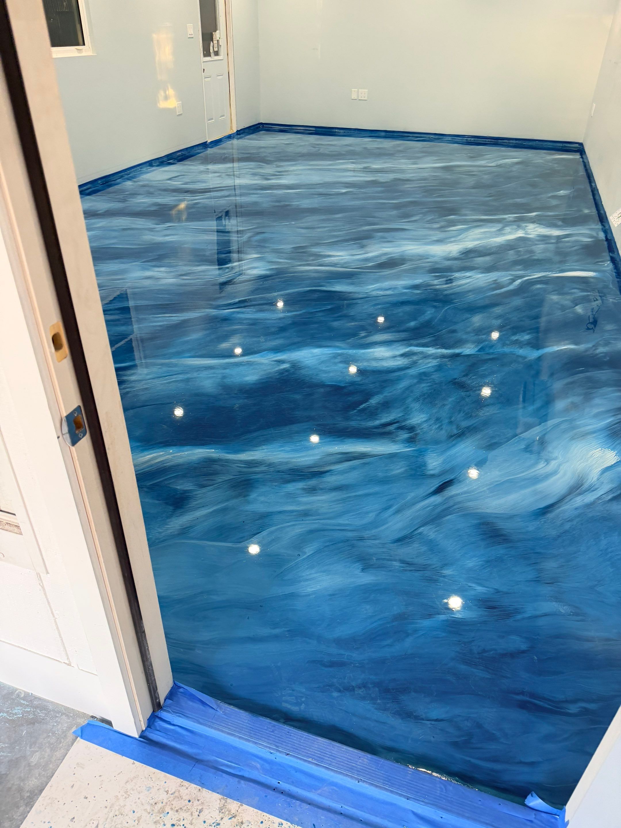 Project in Marathon, FL by Tropical Epoxy Coatings & Creations LLC
