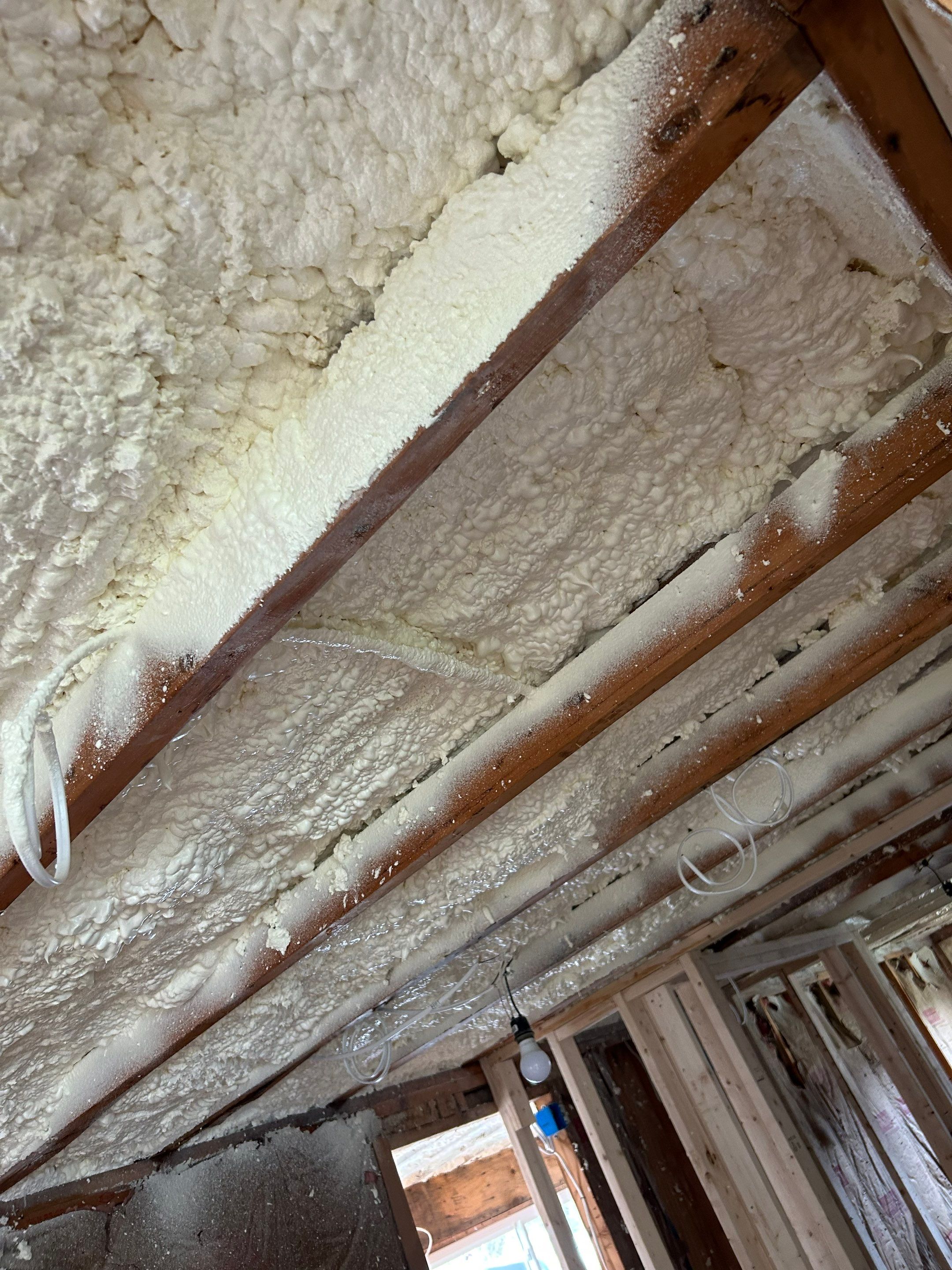Mesko-Insulating a remodel with sprayfoam by Burke Home Services