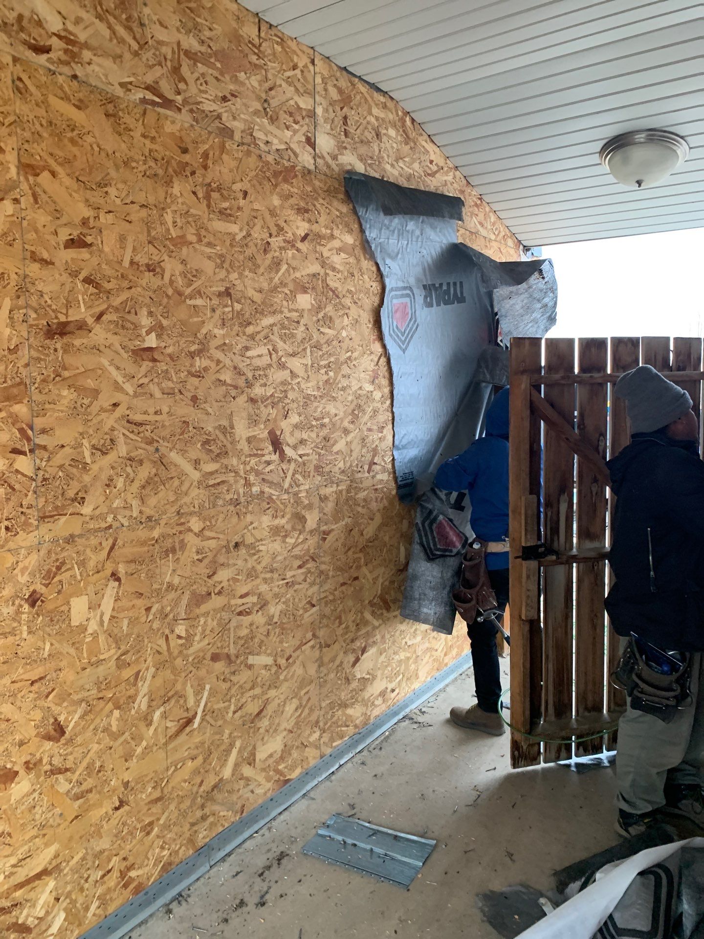 Residential Siding Replacement Project in Chinook, MT by swagg construction