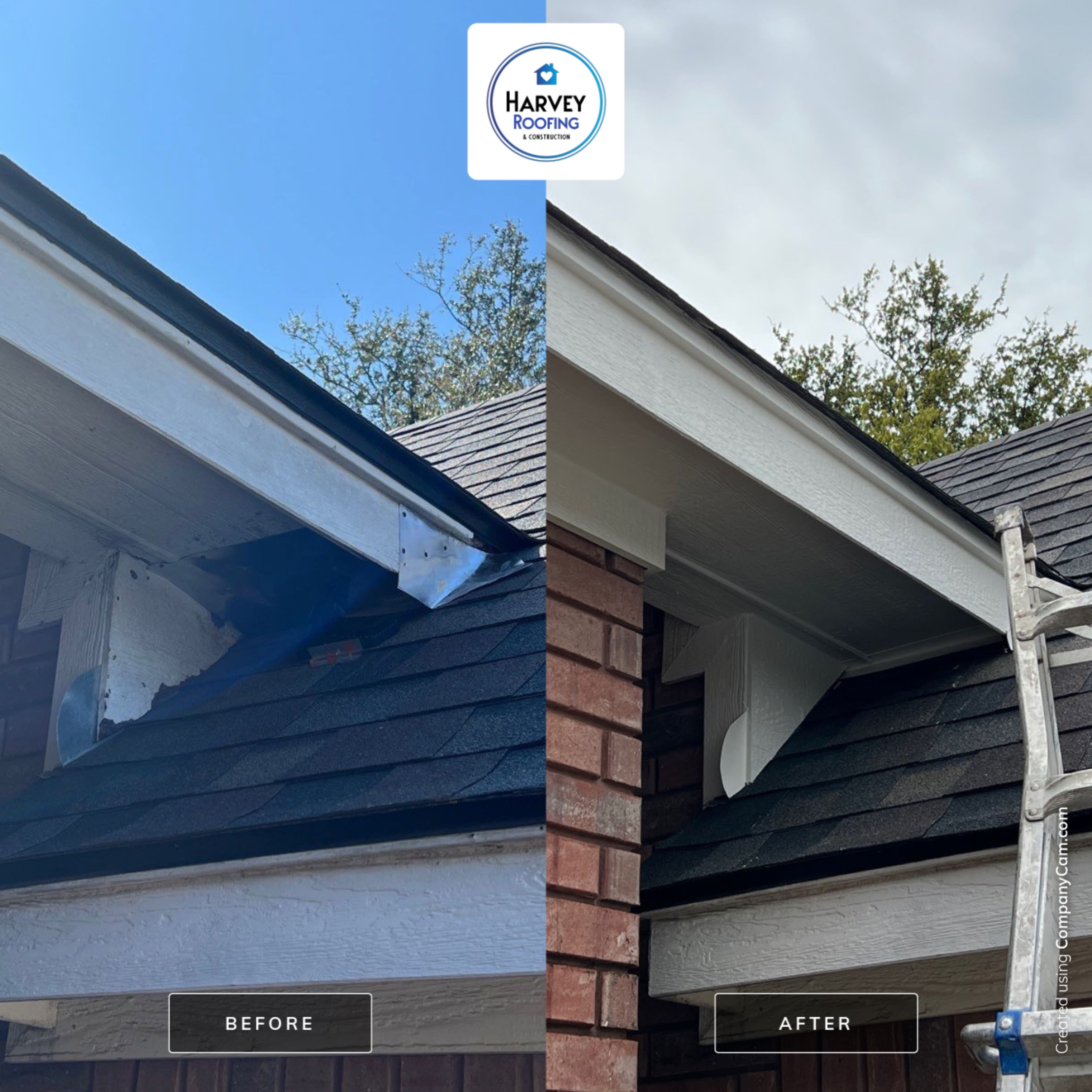 Exterior Repair using Various Exterior Products by Harvey Roofing & Construction