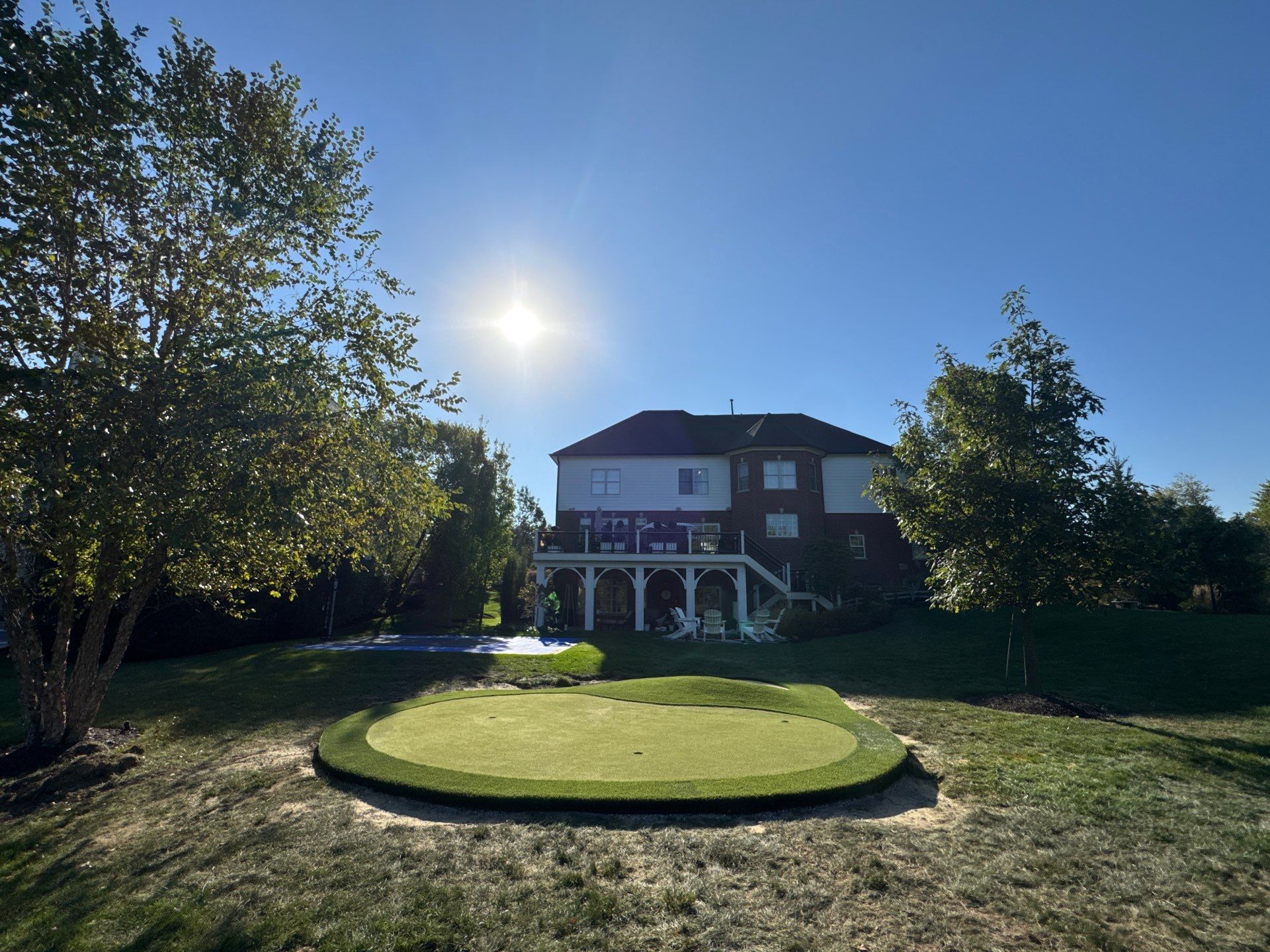 Sand Trap & Putting Green in Noblesville, IN by ForeverLawn NEIN/INDY