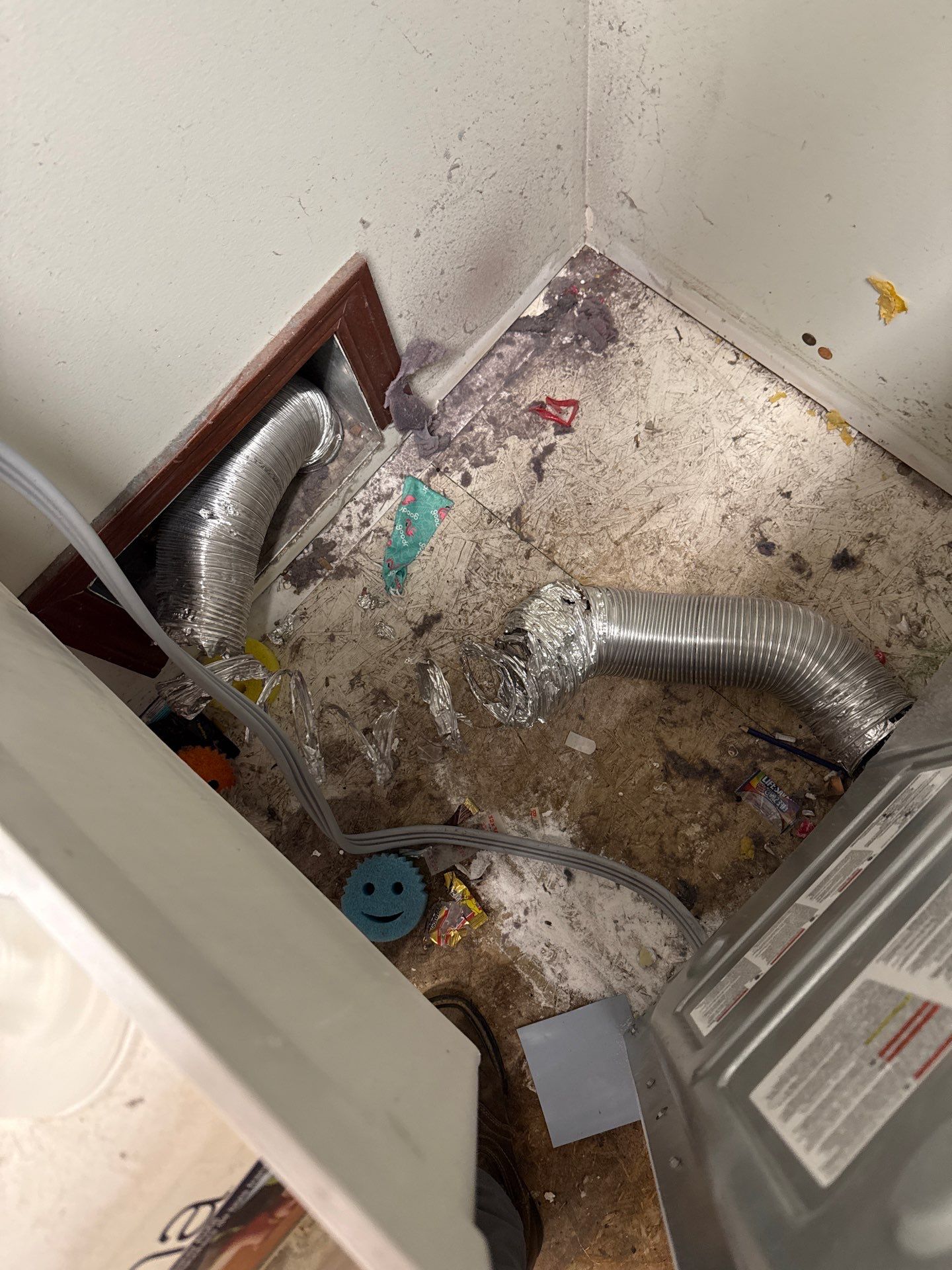 Residential Dryer Vent Cleaning and Lint Removal in New Brighton, PA by Superior Air Duct Cleaning
