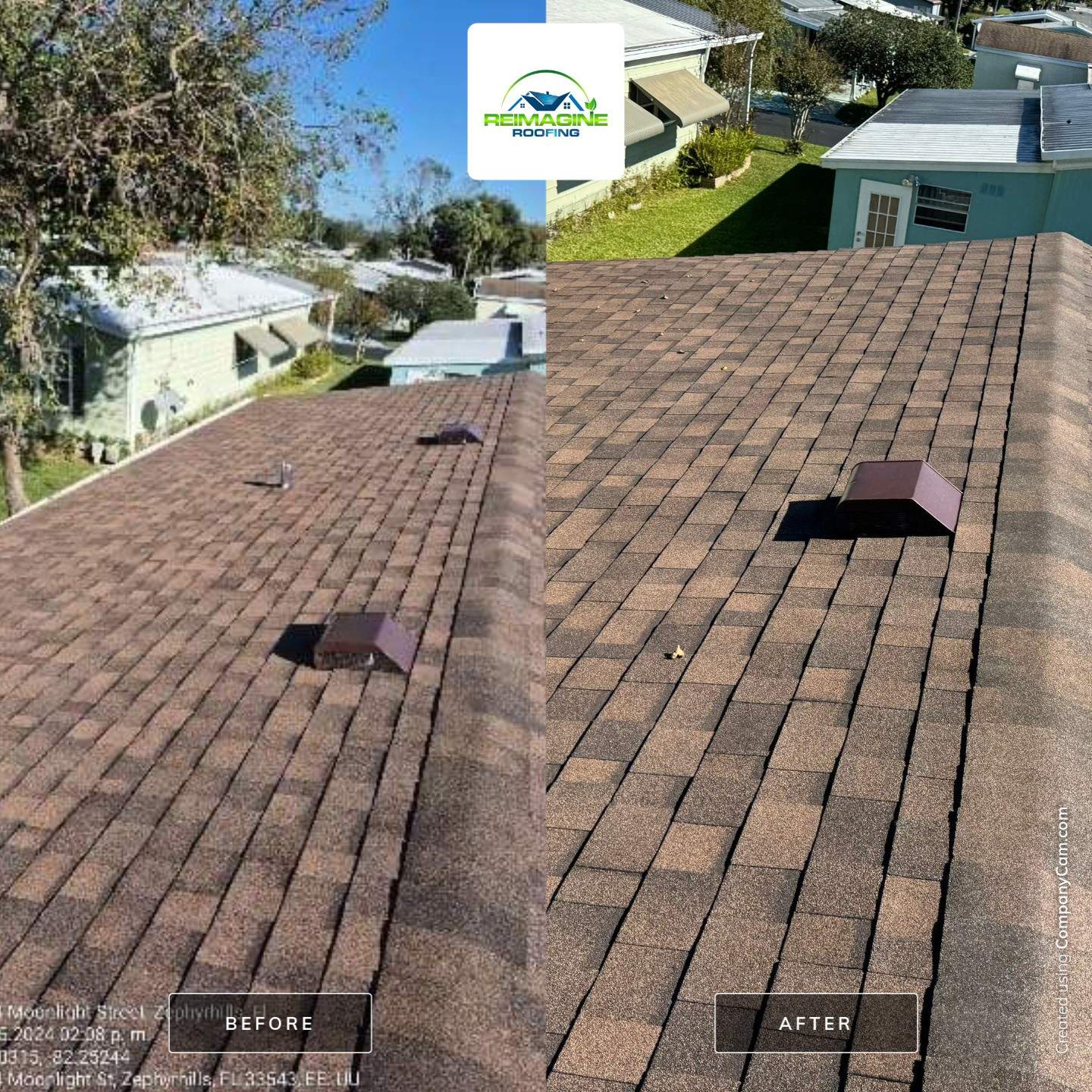 Brownwood Shingles by Reimagine Roofing