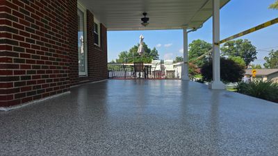 Garage & Patio Using Wombat & Mushroom