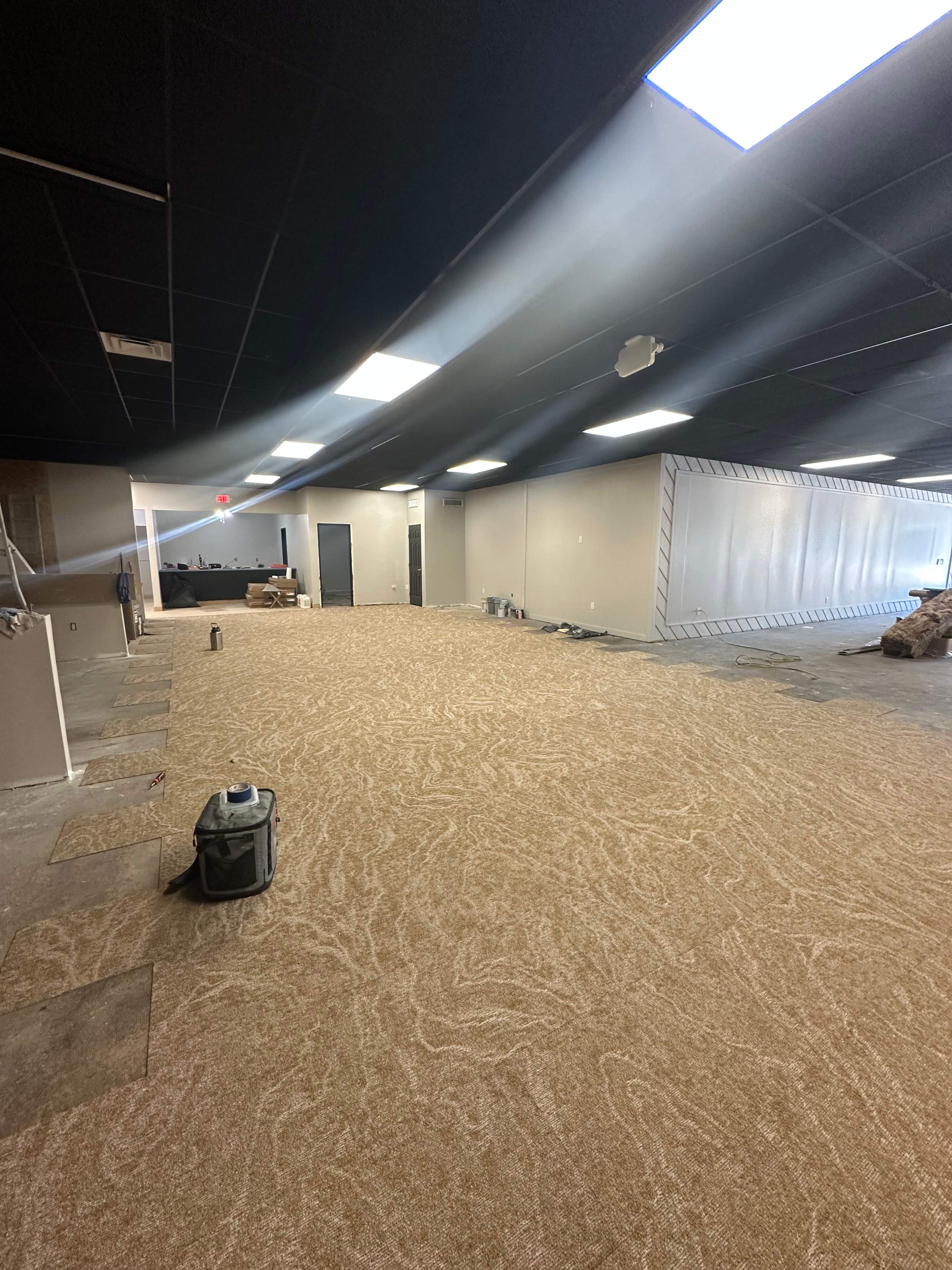 Commercial Indoor Golf Simulator Facility Buildout in Bradenton by Vertical General Contracting