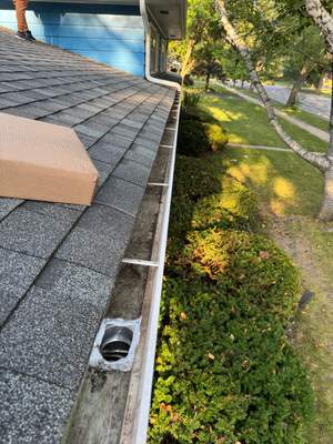 Turtle Shell gutter protection installation in Naperville, IL 60565, photograph 16