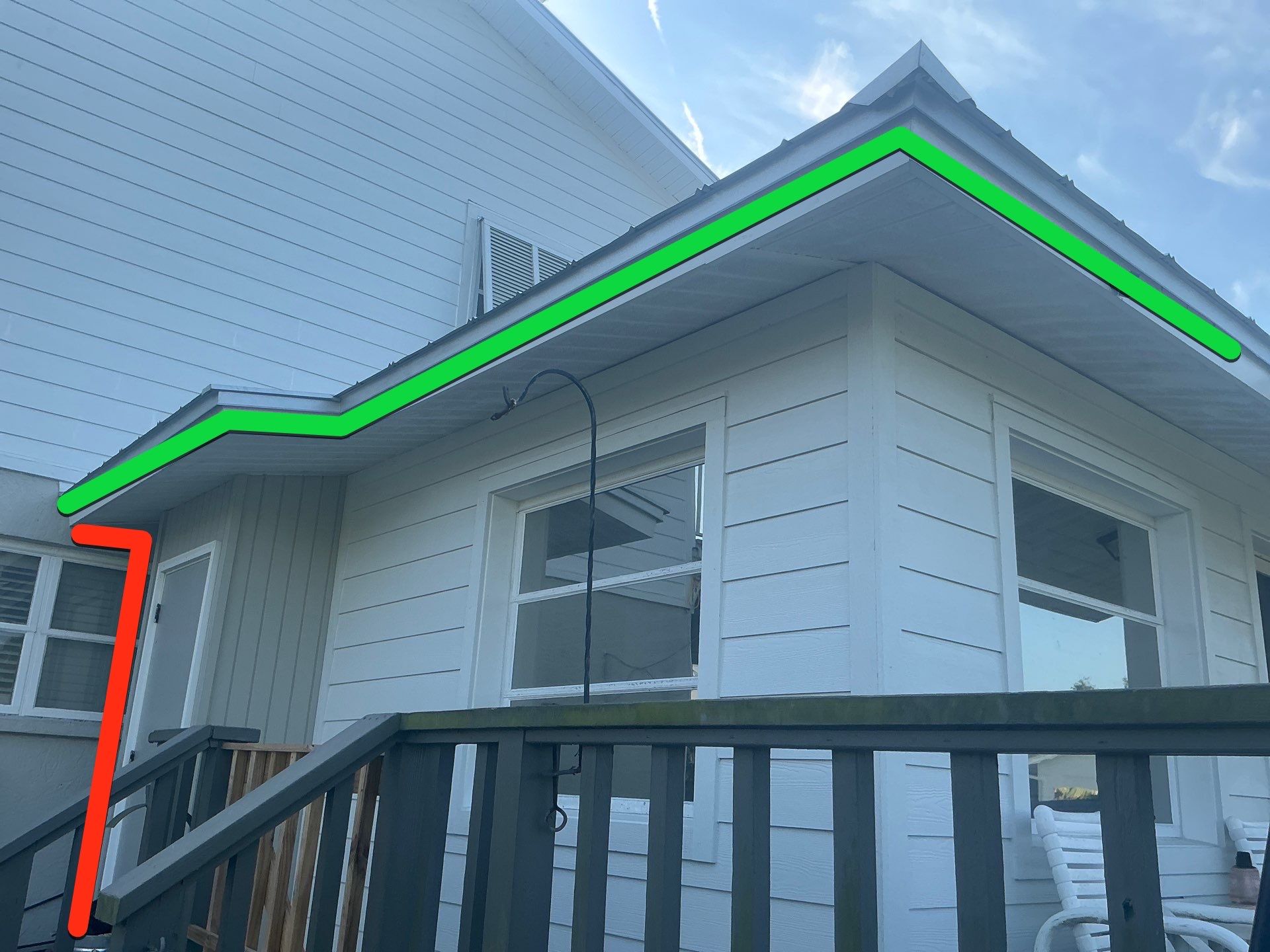 Fascia Installation and New Gutters and Downspouts in Sarasota FL by Gutter Professors