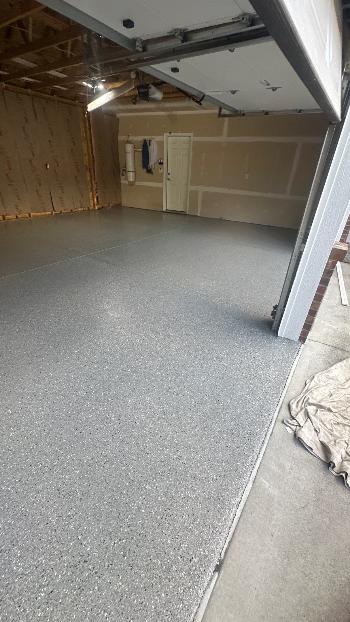 Garage Transformation using Shale Hybrid by Croc Coatings, LLC
