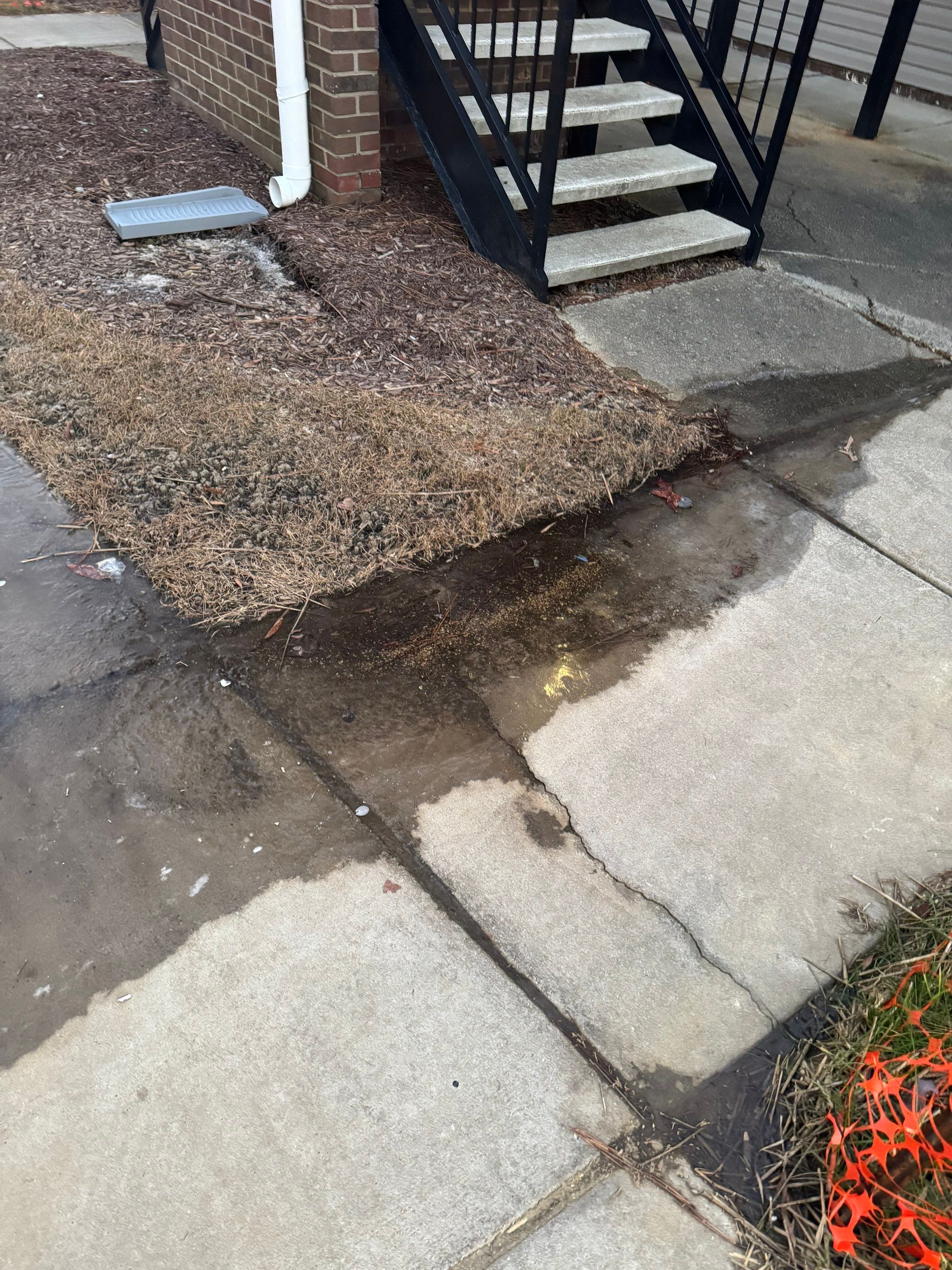 Private Water Main Repair & Site Drainage – Forest Hills Manor by S.W. Contracting & Consulting