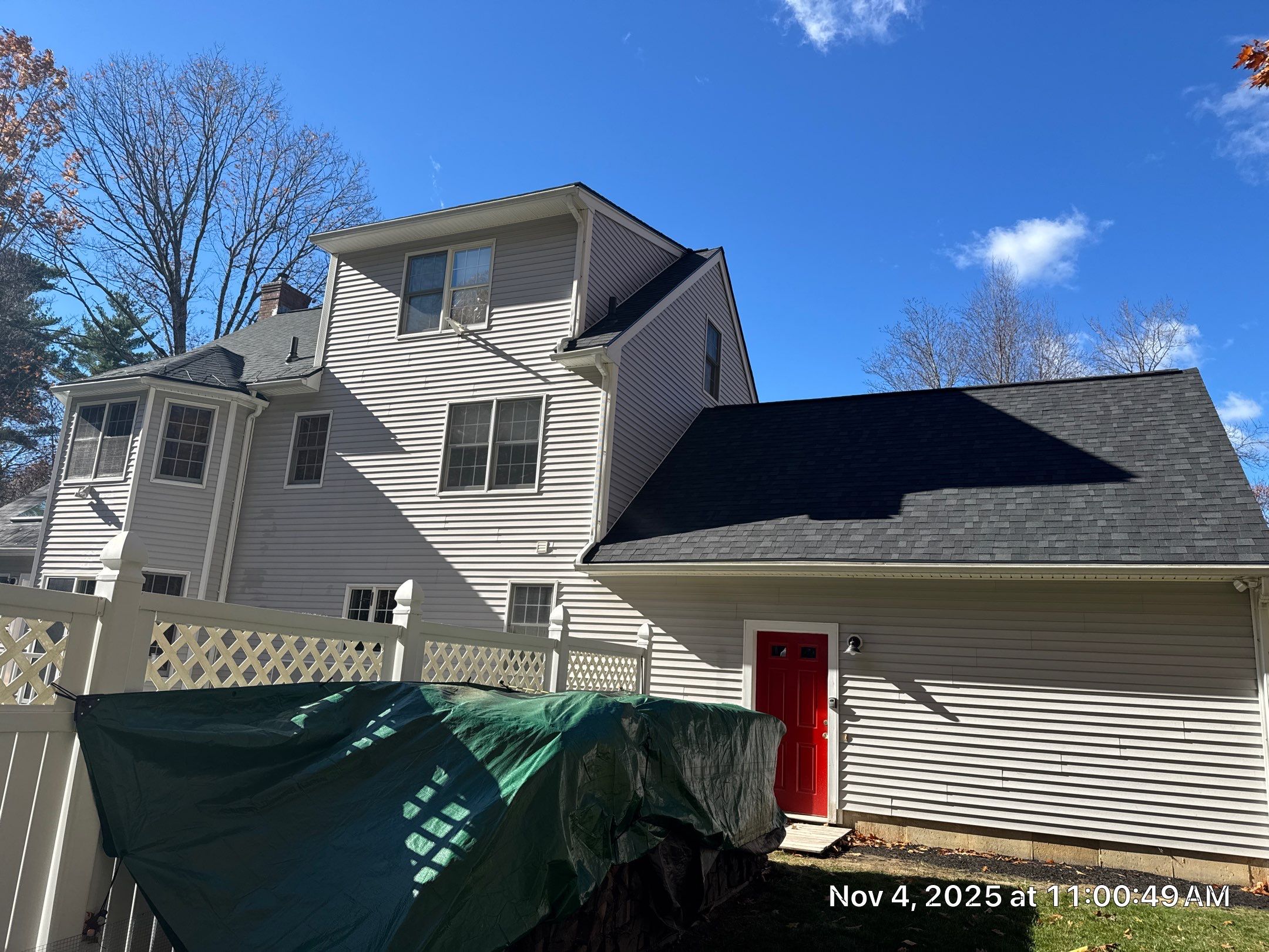 Roof Replacement in Brentwood, NH | Onyx Black Owens Corning Duration Shingles by Compass exteriors