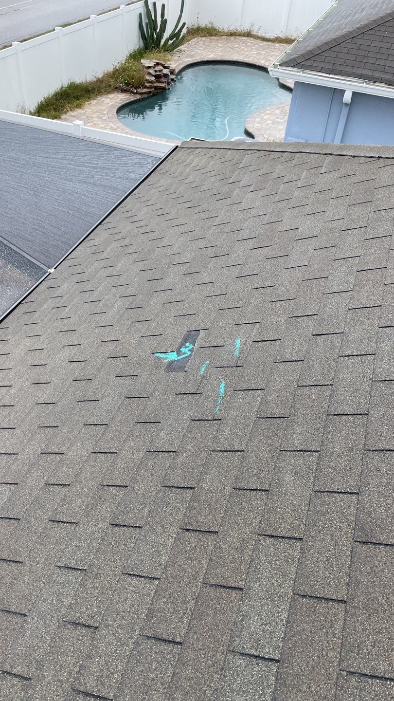 Residential Insurance Roofing Installation using GAF HDZ Shingles by Protek Roofing Heating Air & Solar