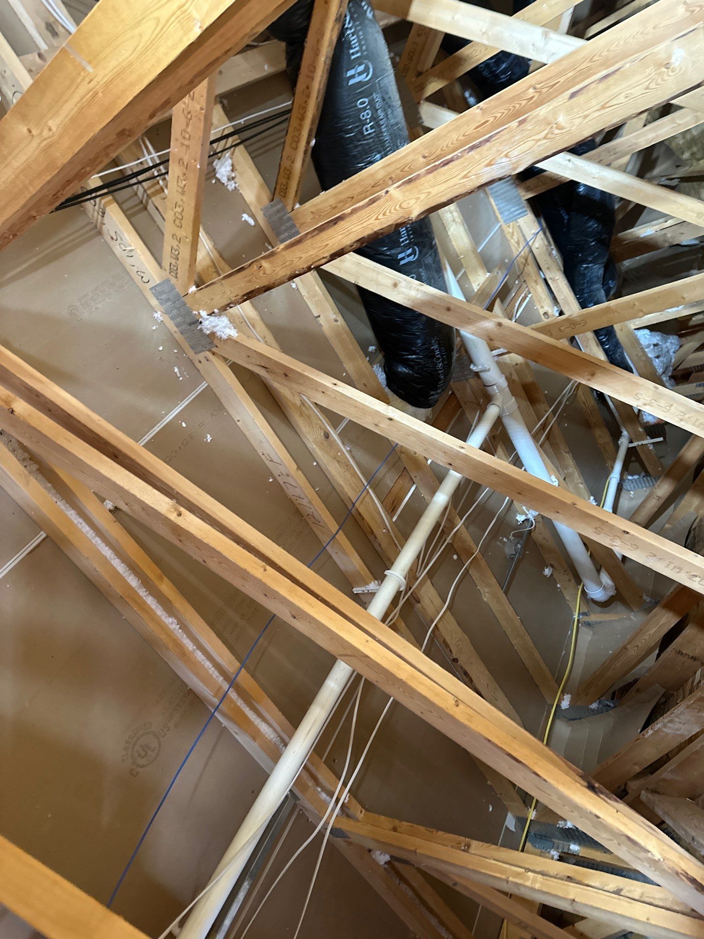 Sanitizing and Transforming a 2,100 sq ft Attic for a Better Home Performance by Home Environment Solutions