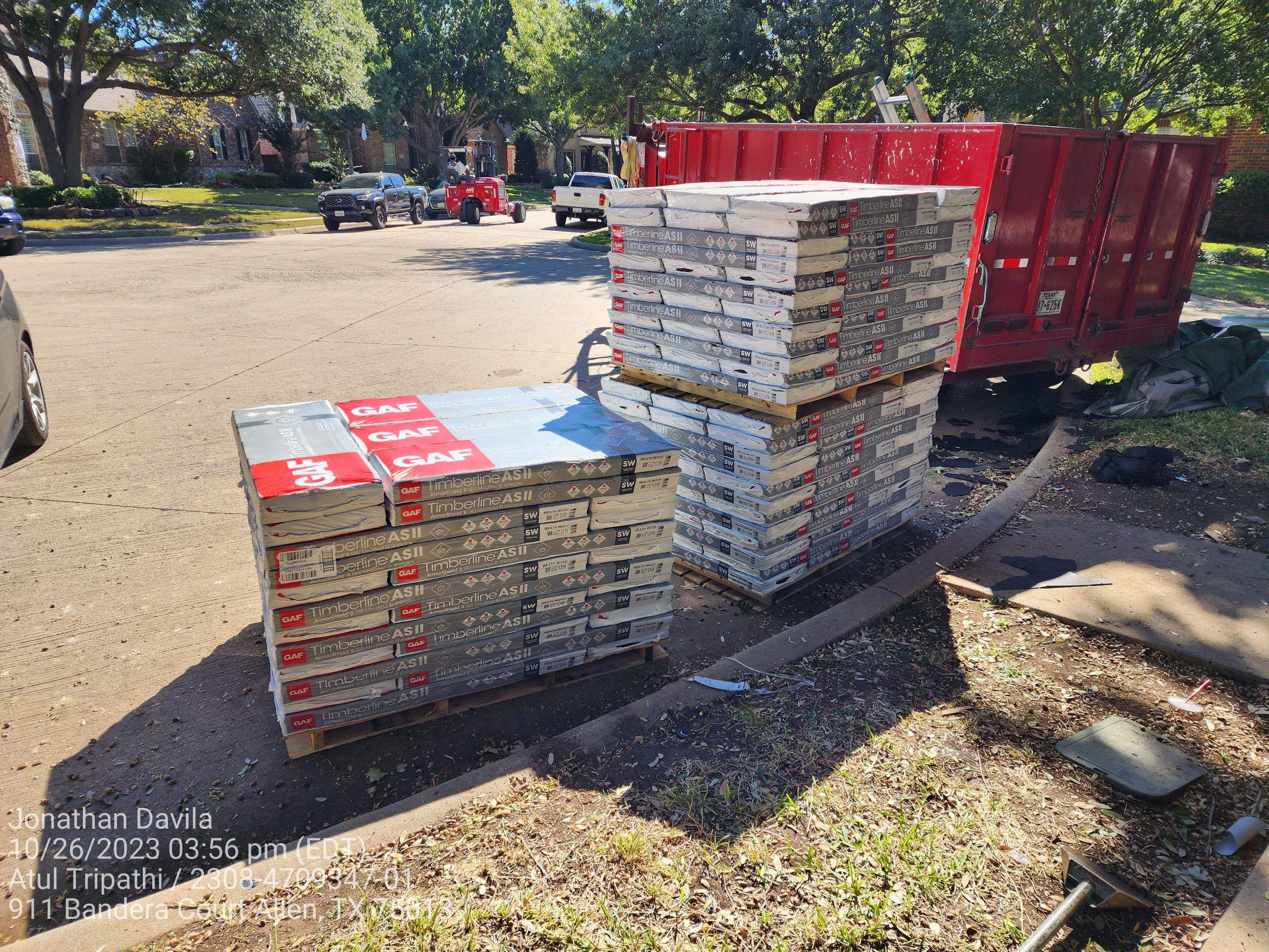 Project in Allen by Zeus Exteriors