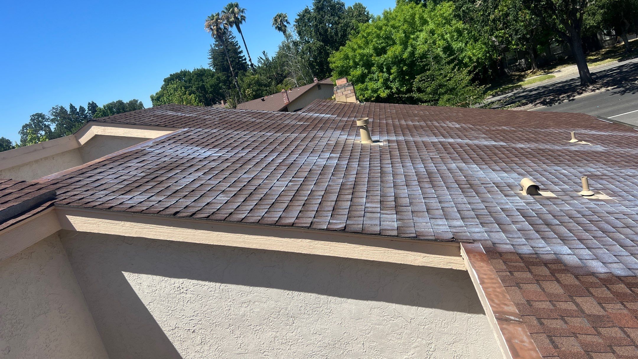 Roof Rejuvenation using Roof Maxx Treatment by Roof Maxx of Folsom