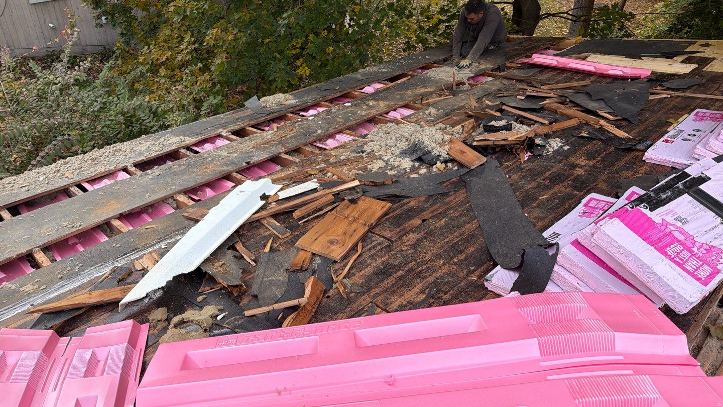 Roof Replacement using Owens Corning Slatestone Gray by 180 Contractors