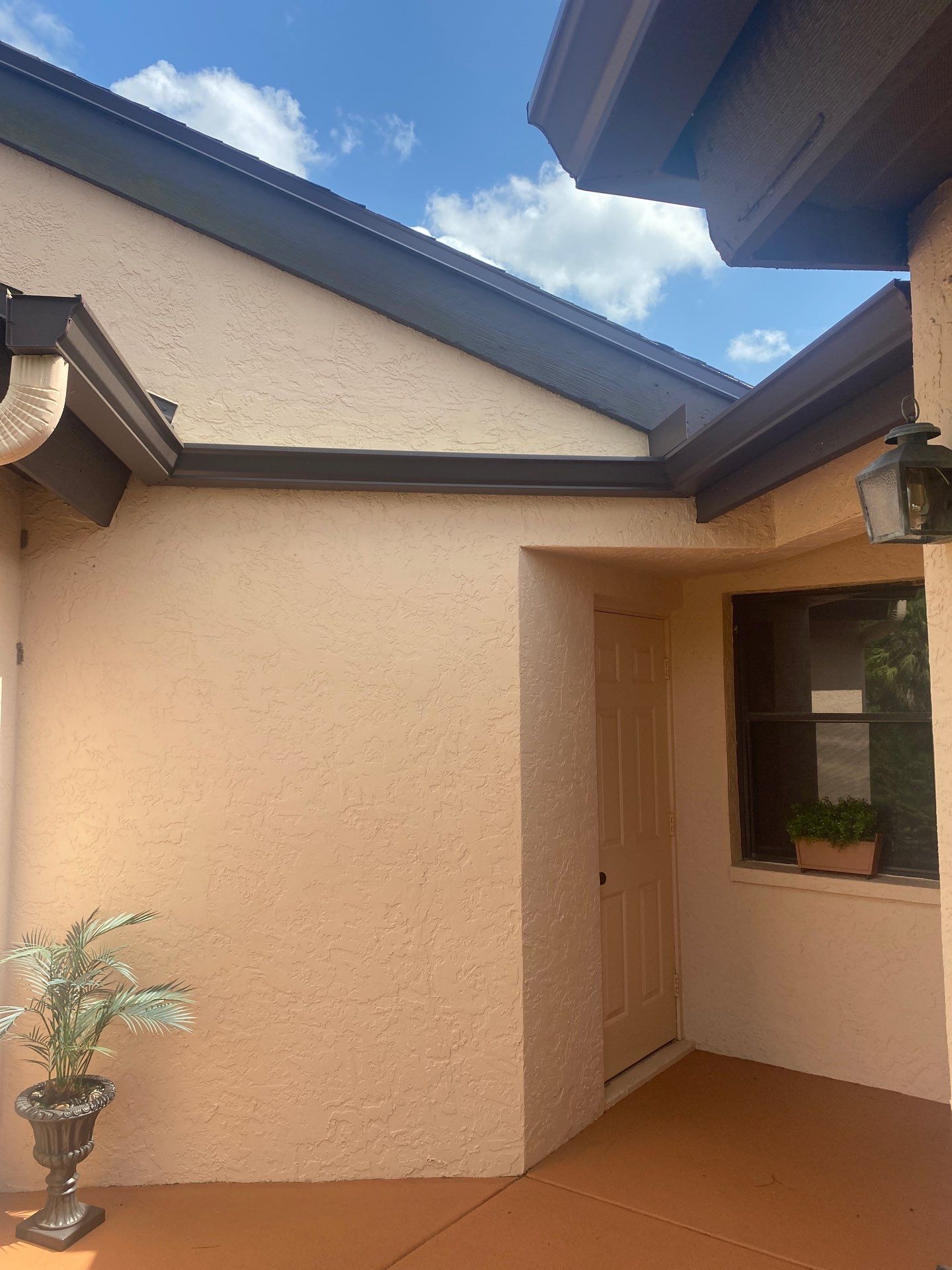 Bronze Gutter Installation in Sarasota FL by Gutter Professors