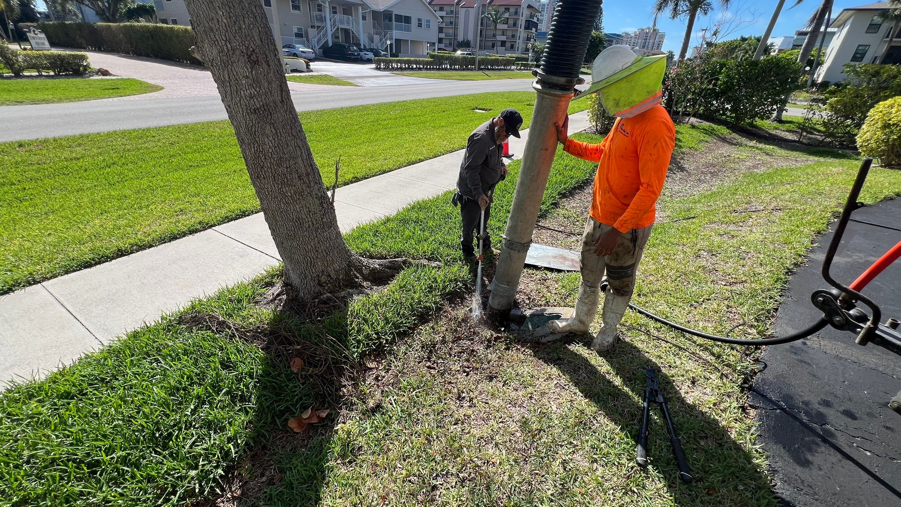 Condo Complex Stormwater System Maintenance by Don Mar, Inc. Storm Water Solutions