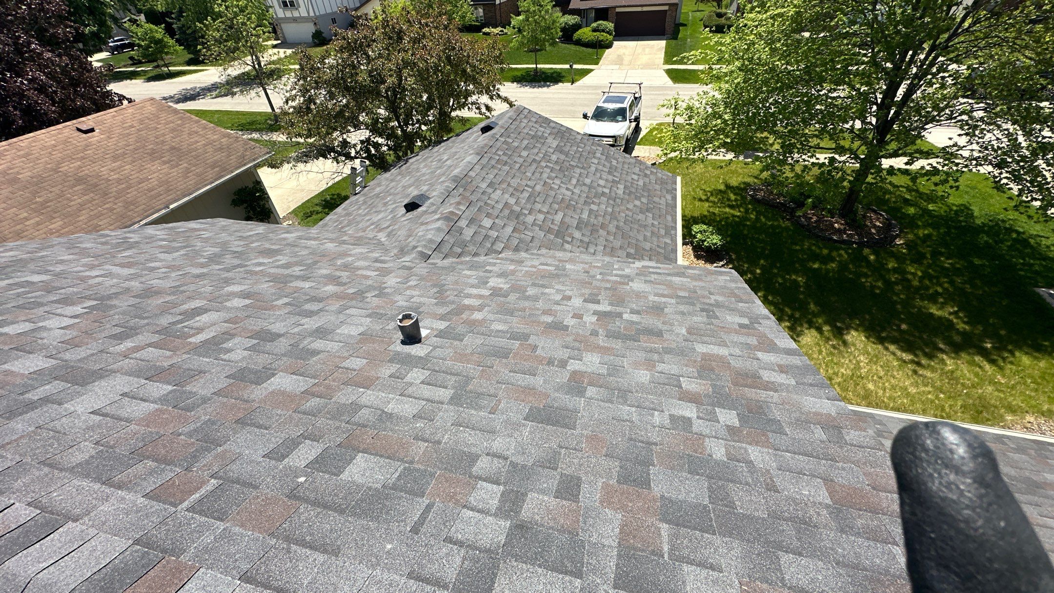 Residential Roofing Installation with Vista shingles in Wheaton by Pro Home Services Inc