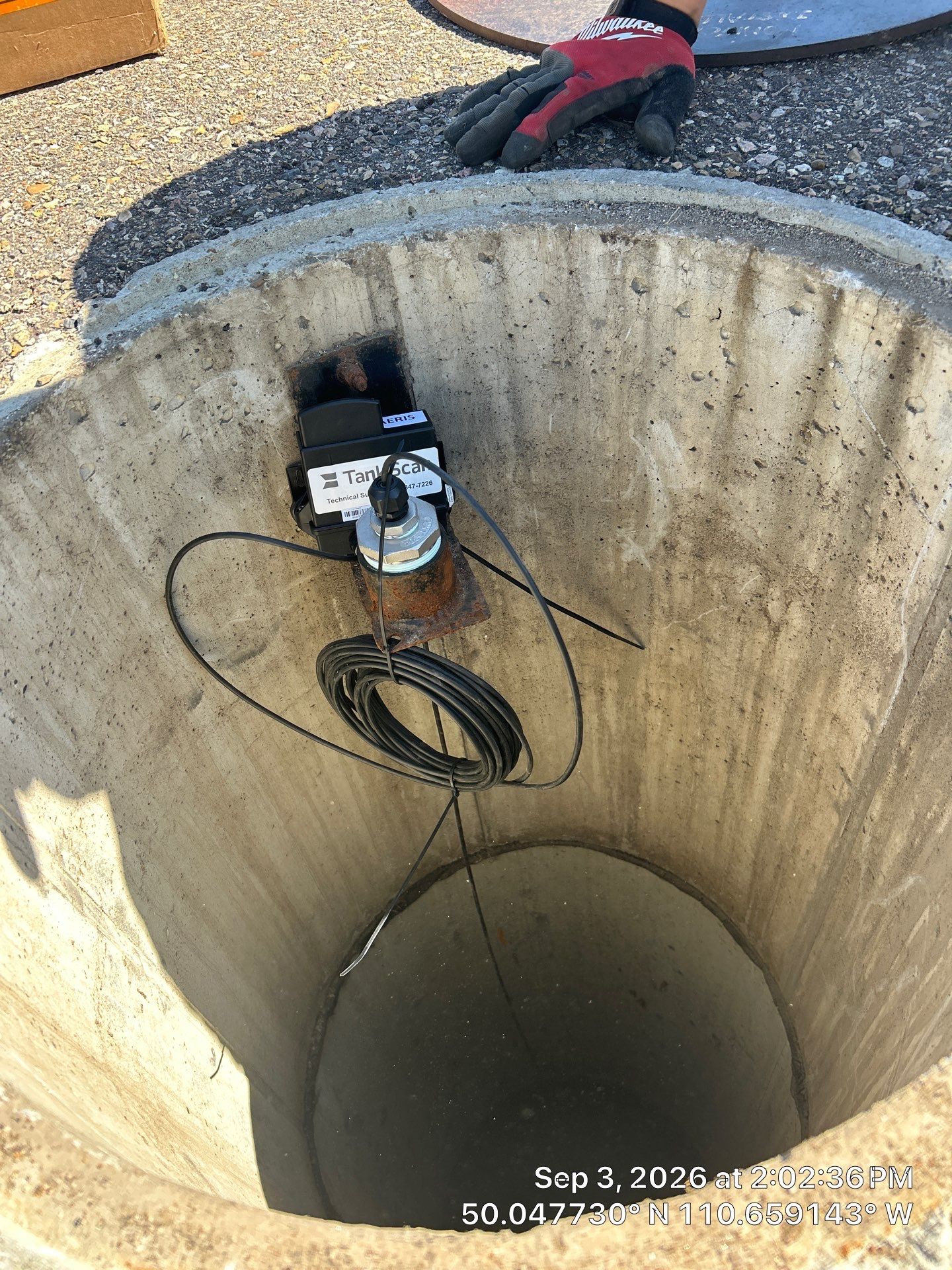 TankScan Telemetry and Monitoring Device Installation in Medicine Hat by Septic Medic Inc.