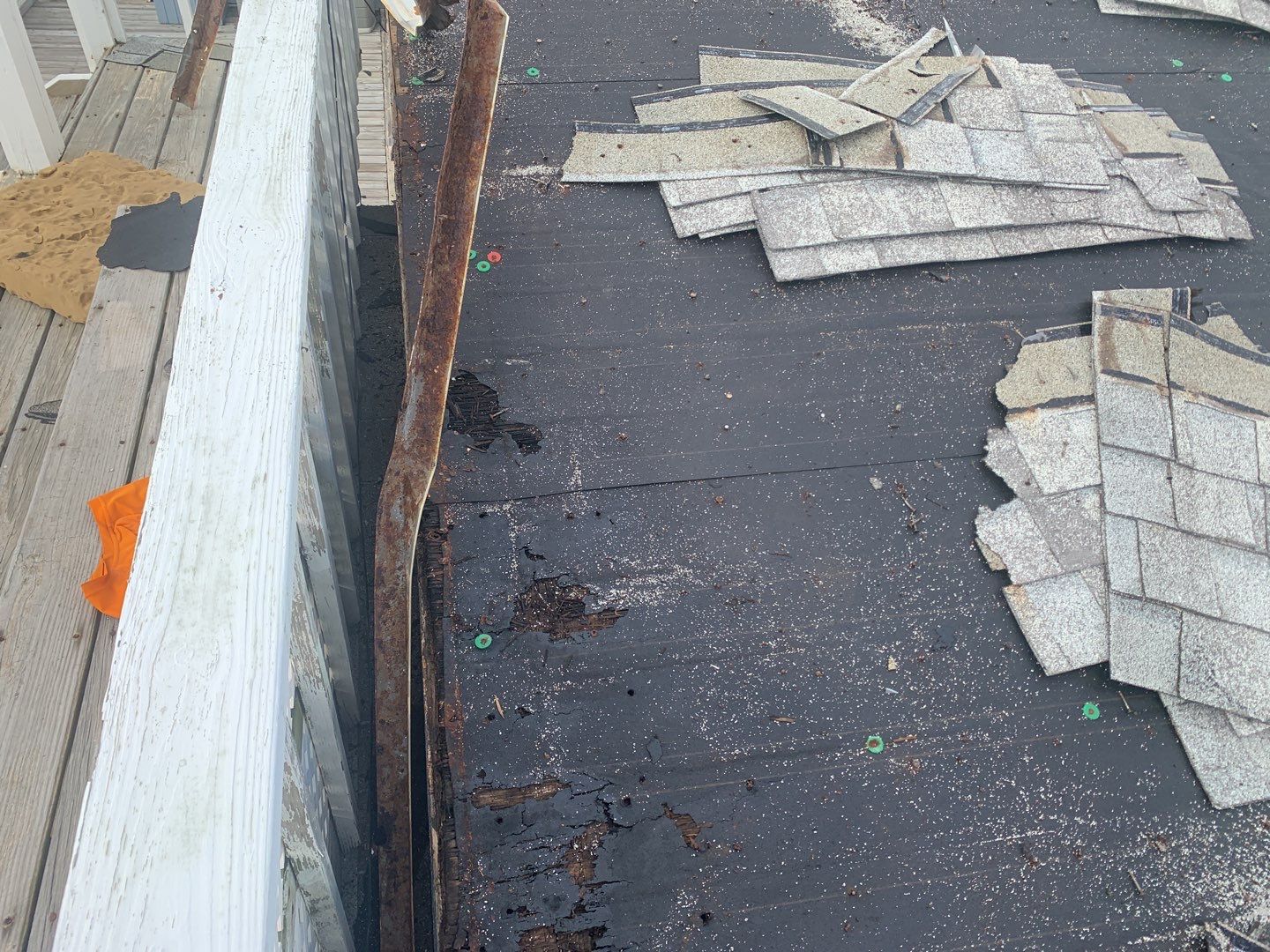 Galveston Waterfront Roof Installation In Progress by Elite Roofing LLC