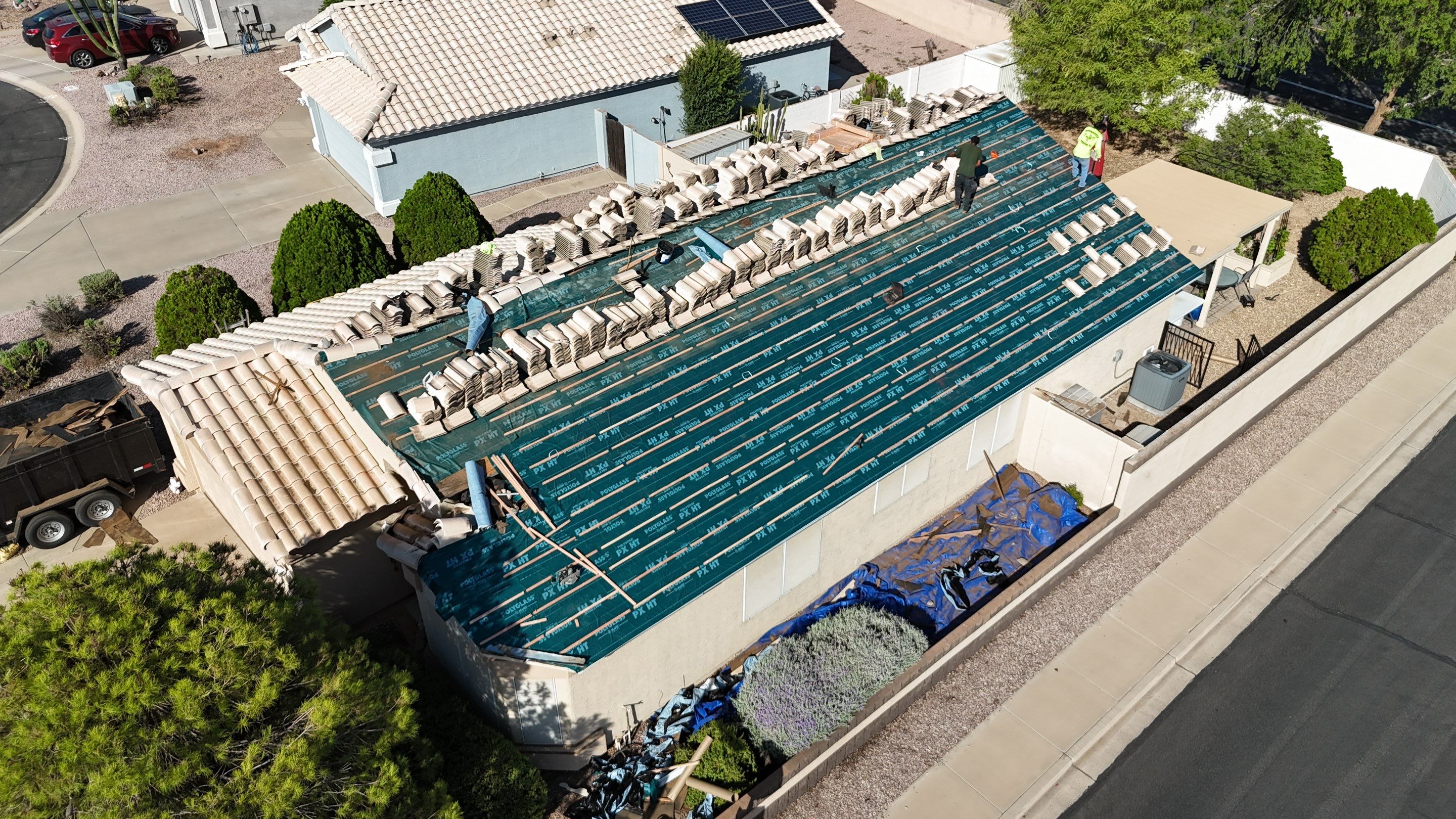 Project in Mesa, AZ by Showtime Roofing & Coatings LLC